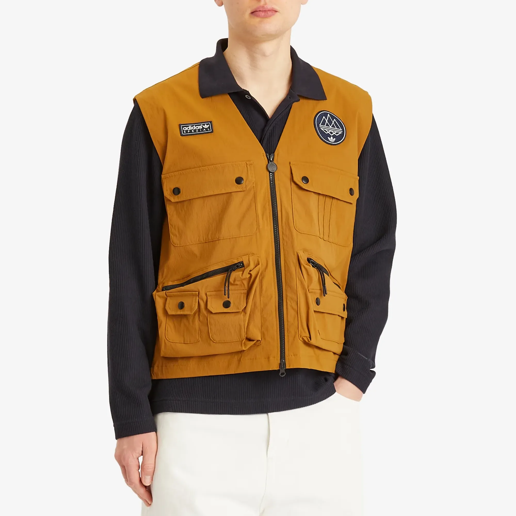 Adidas Men's Wardour SPZL Vest Bronze Strata | JY0611 | FOOTY.COM
