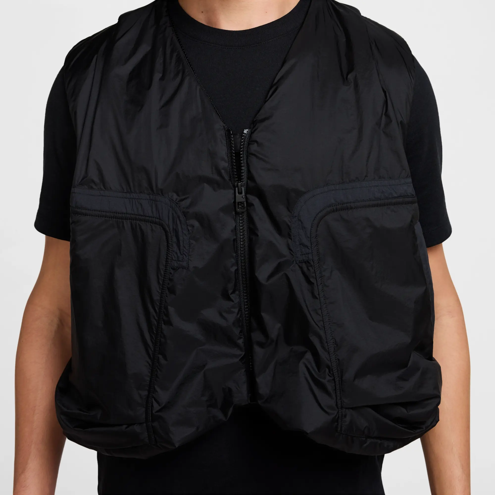 Nike Tech Men's Woven Gilet - Black - Nylon