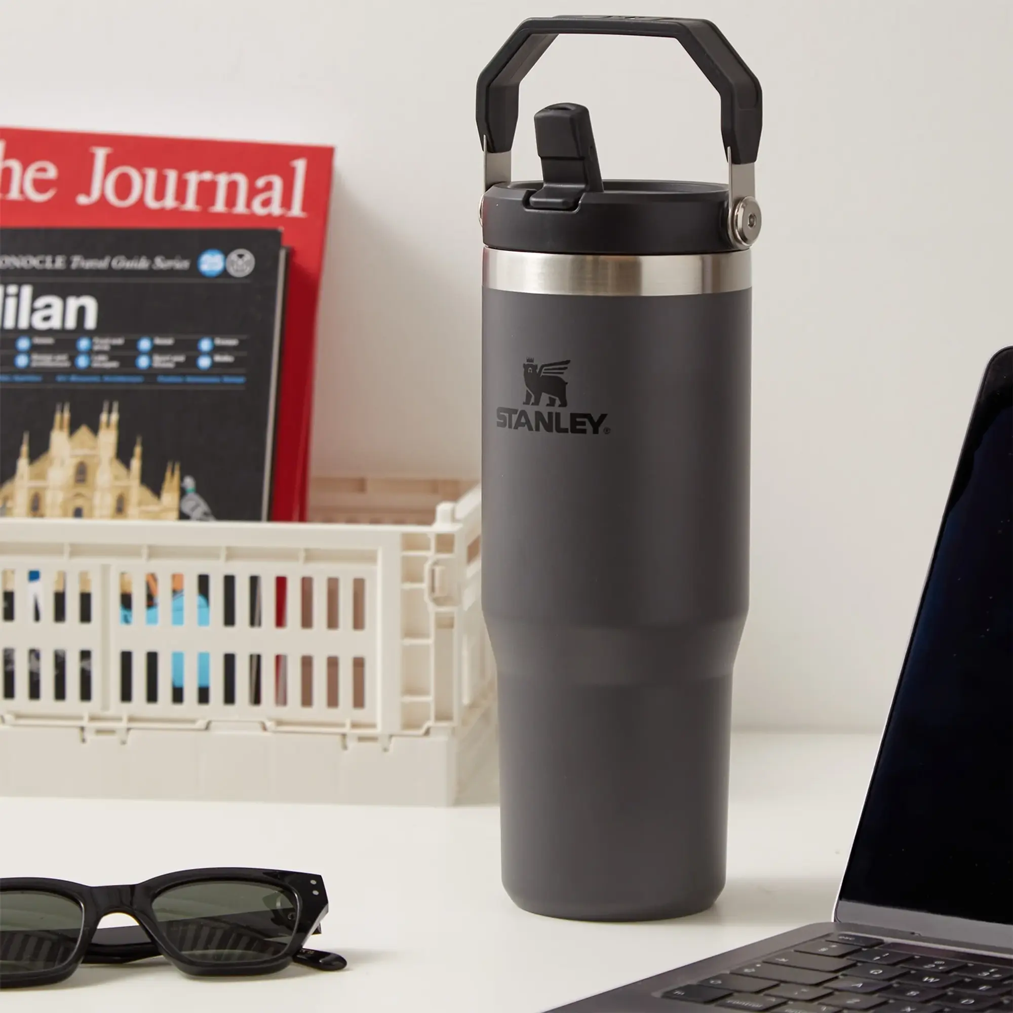 Stanley IceFlow Flip Straw 2.0 Tumbler - 30oz Charcoal