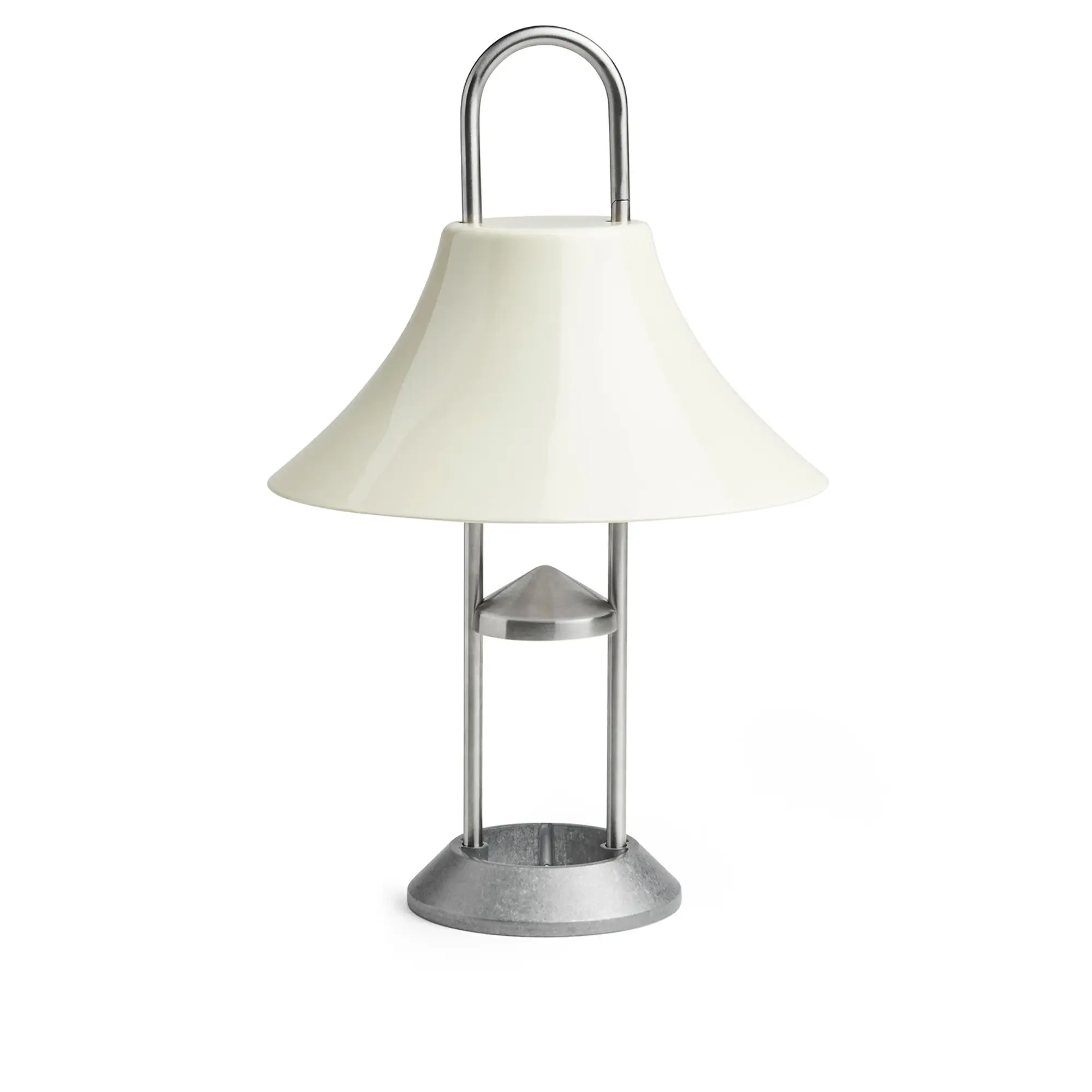 HAY Mousqueton Portable Lamp Oyster White