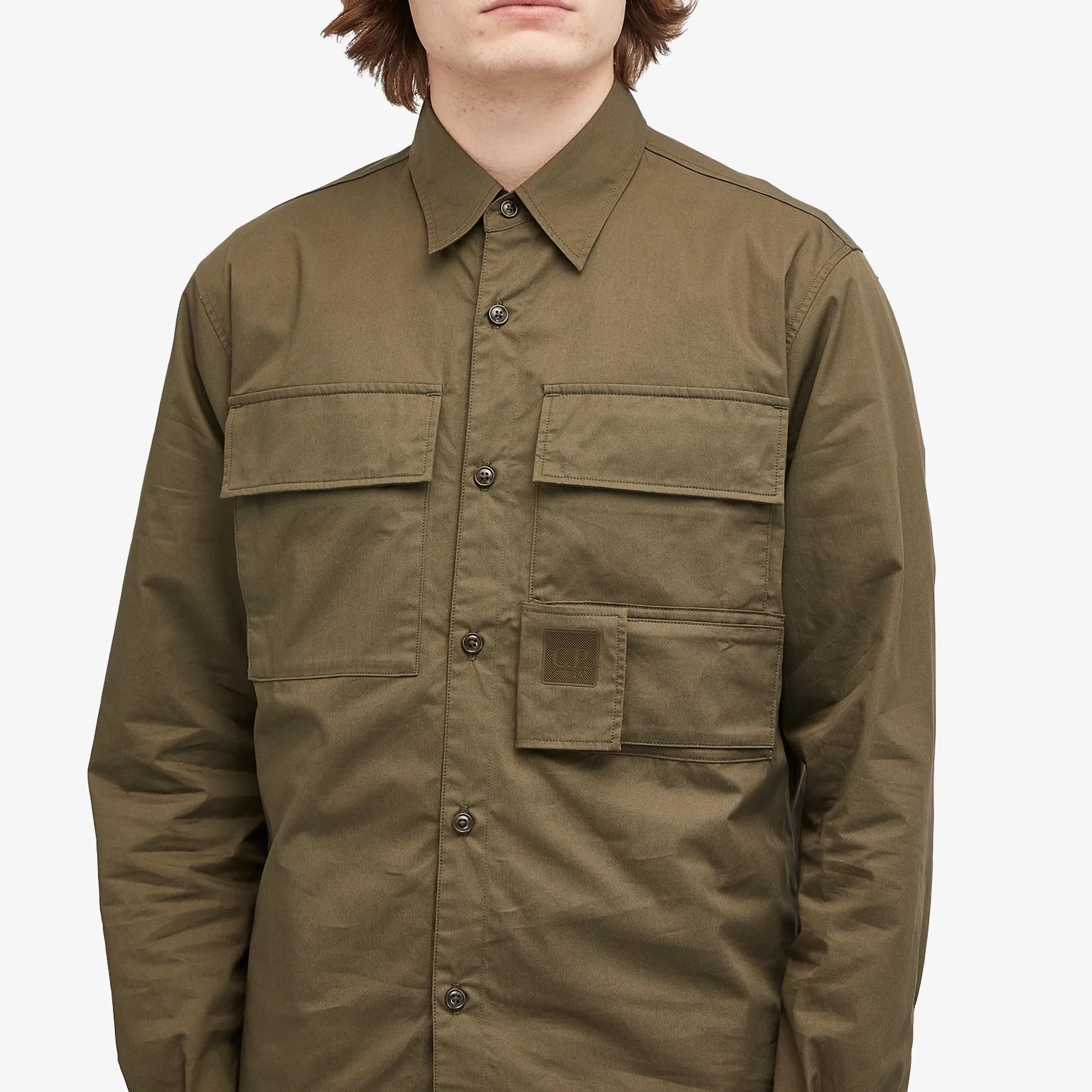 C.P. Company Men's Metropolis Series Gabardine Long Sleeve Shirt