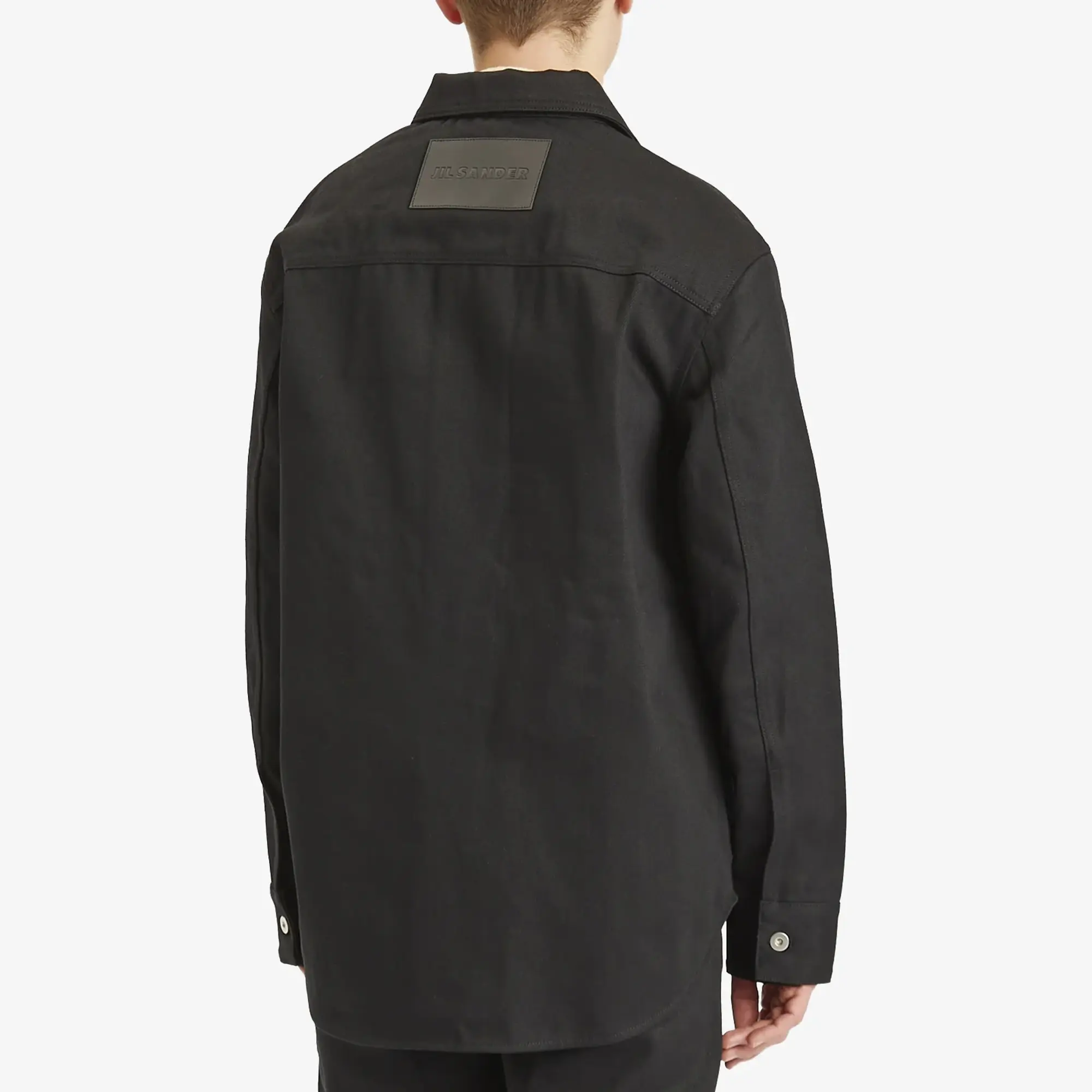 Jil Sander Men's Denim Overshirt Black
