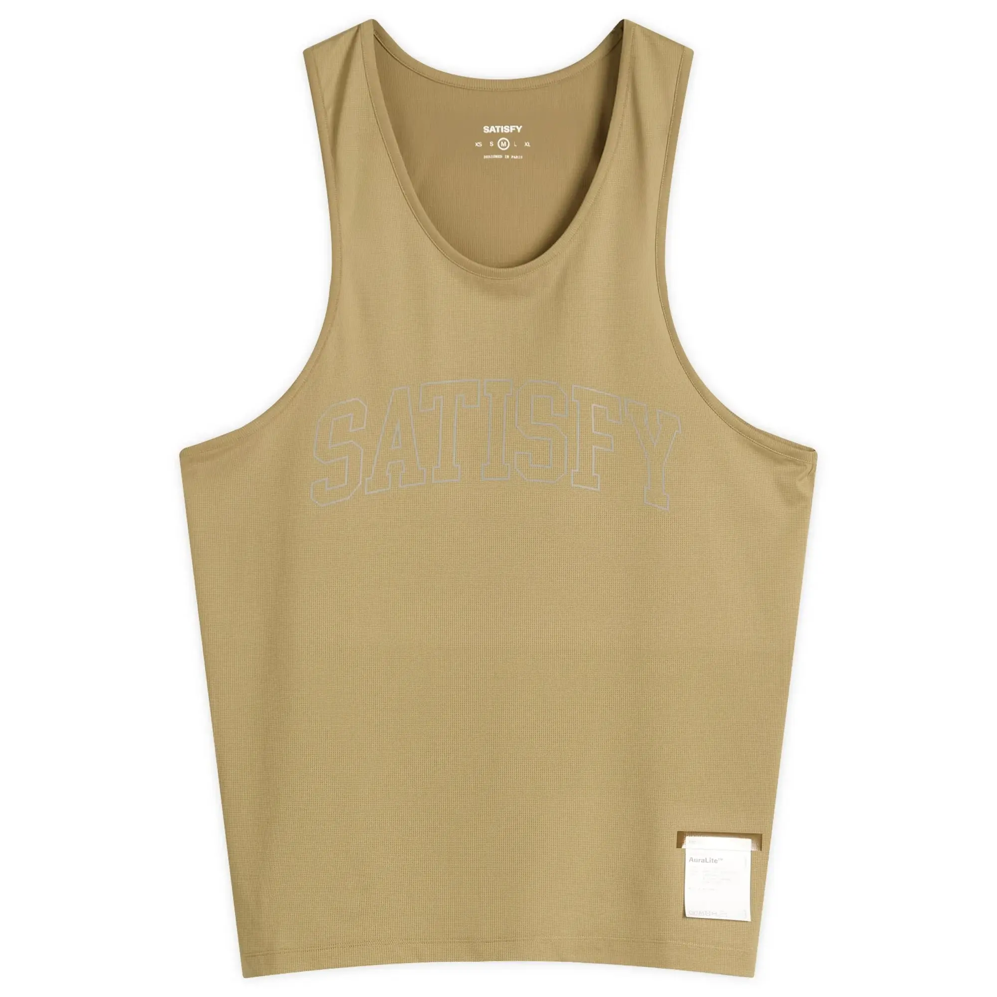 Satisfy Men's AuraLite™ Tech Singlet Army Green