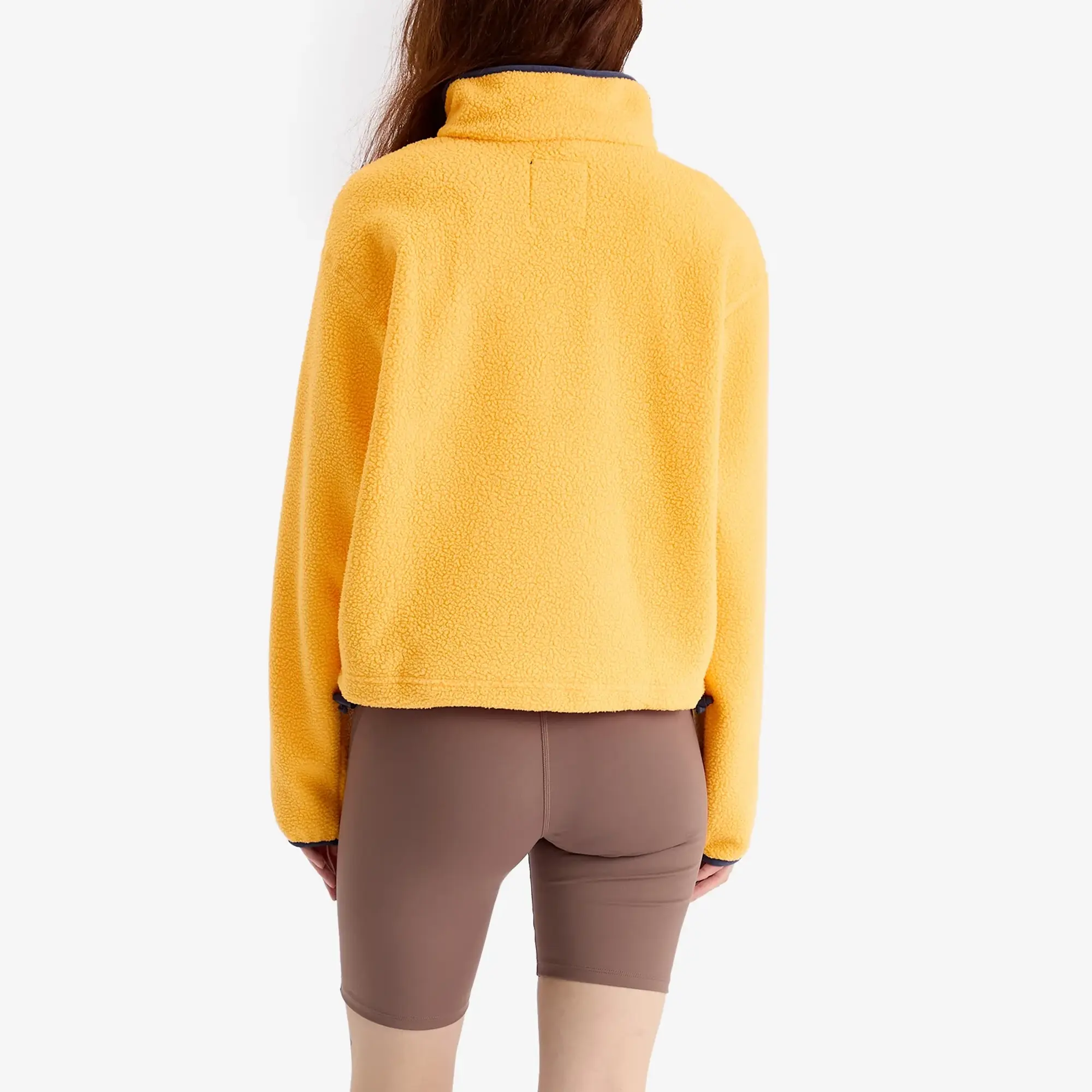 Columbia Women's Helvetia Cropped Half Snap Fleece Summer Orange