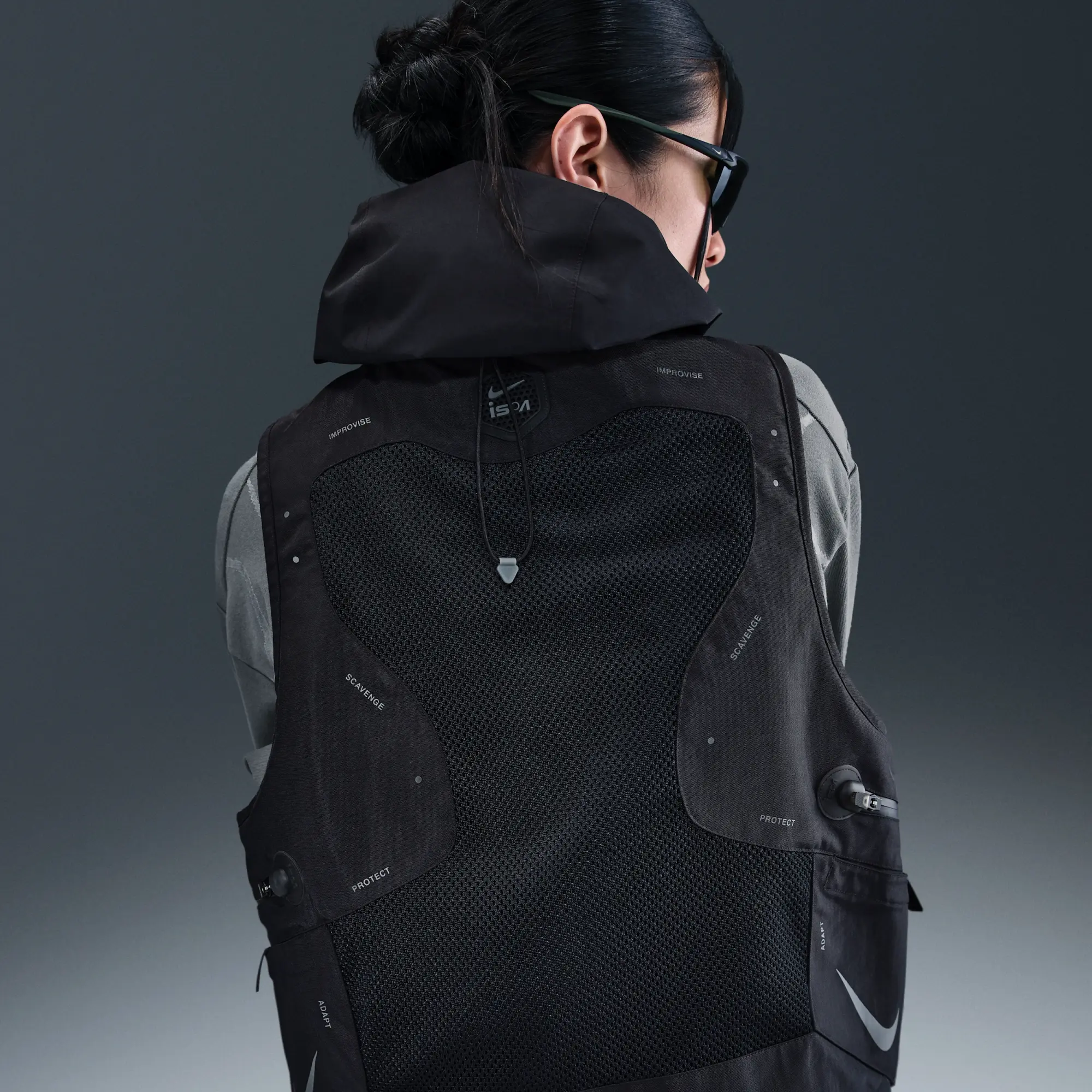 Nike ISPA Modular Gilet - Black - Nylon