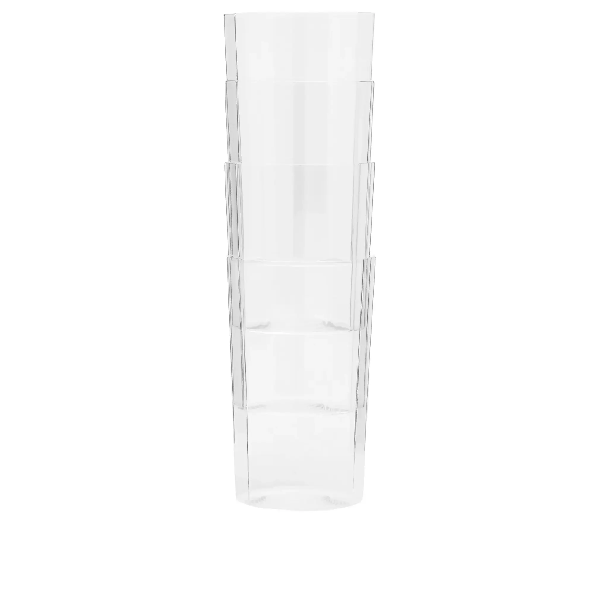 HAY Angle Glass Medium - Set of 4 Clear