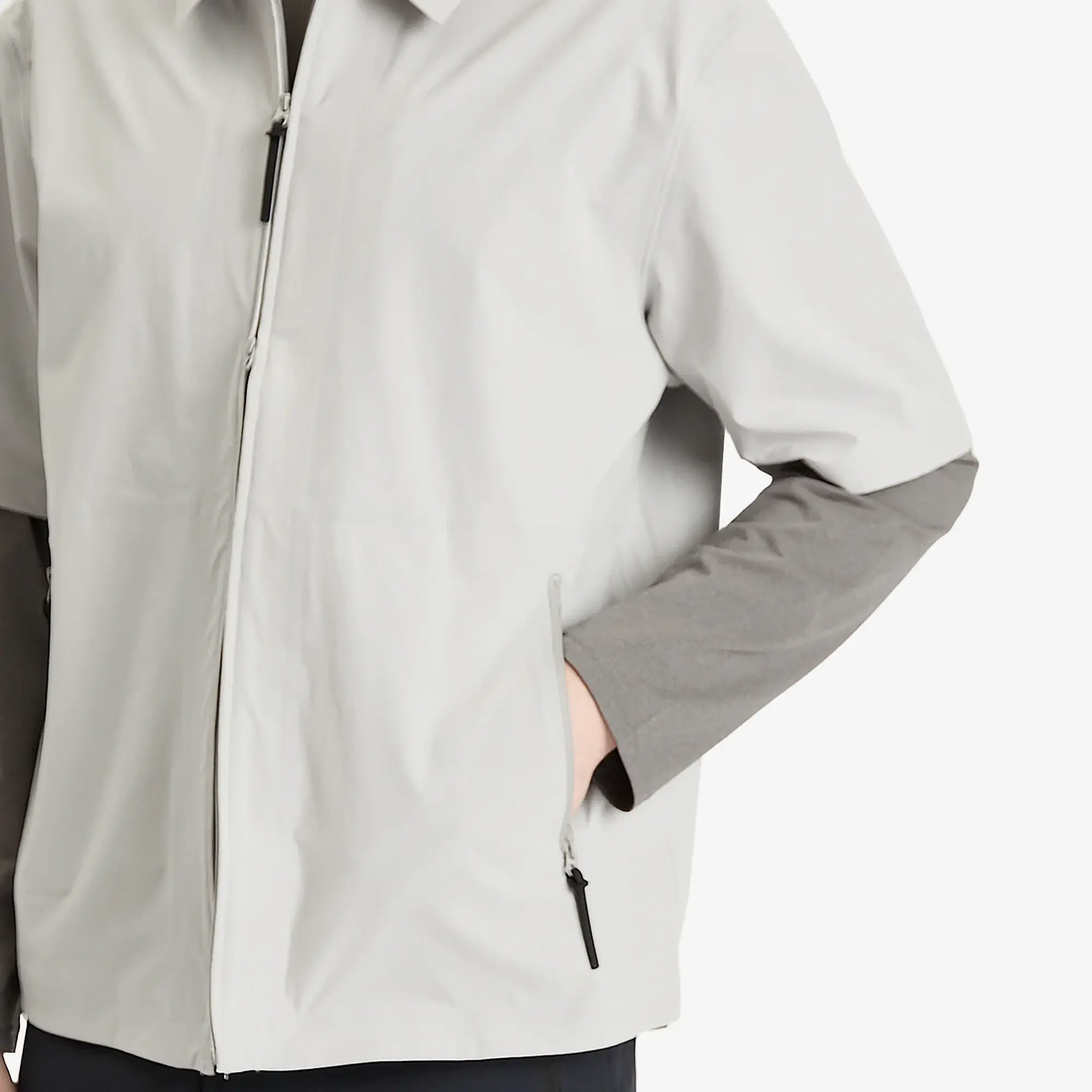 Hiking Patrol Men's Technical Short Sleeve Shirt Light Grey