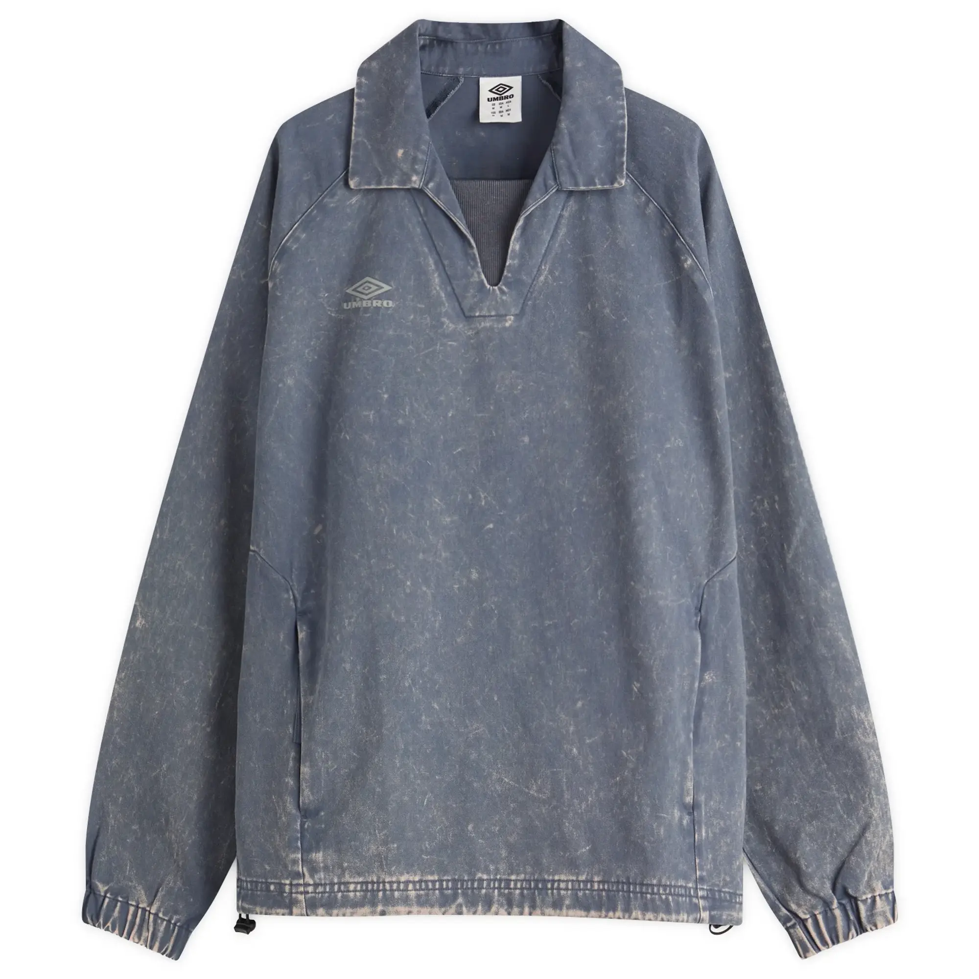 Umbro Washed Drill Top Blue Mirage