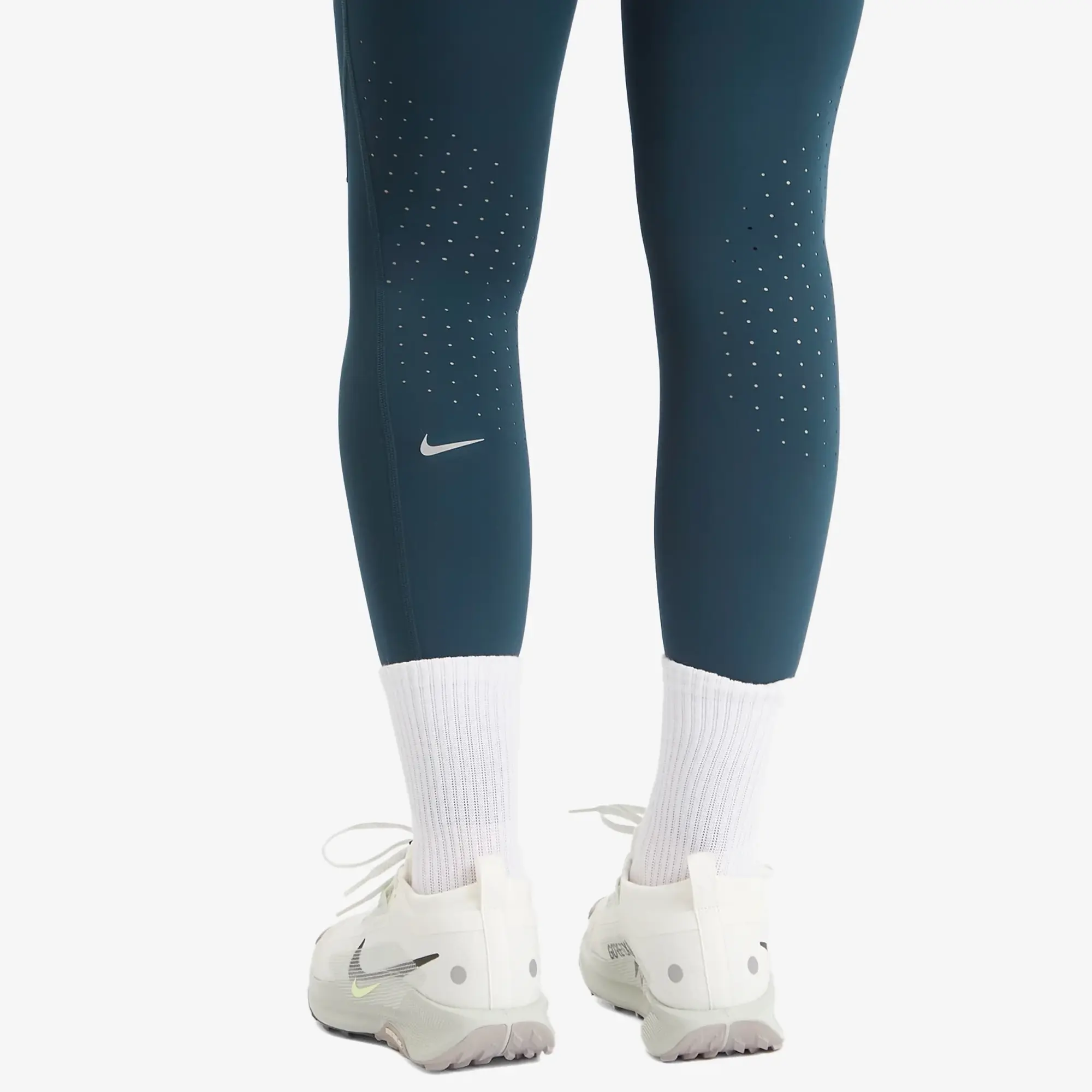 Nike Women's Dri-Fit 7/8 Tight Navy/Silver