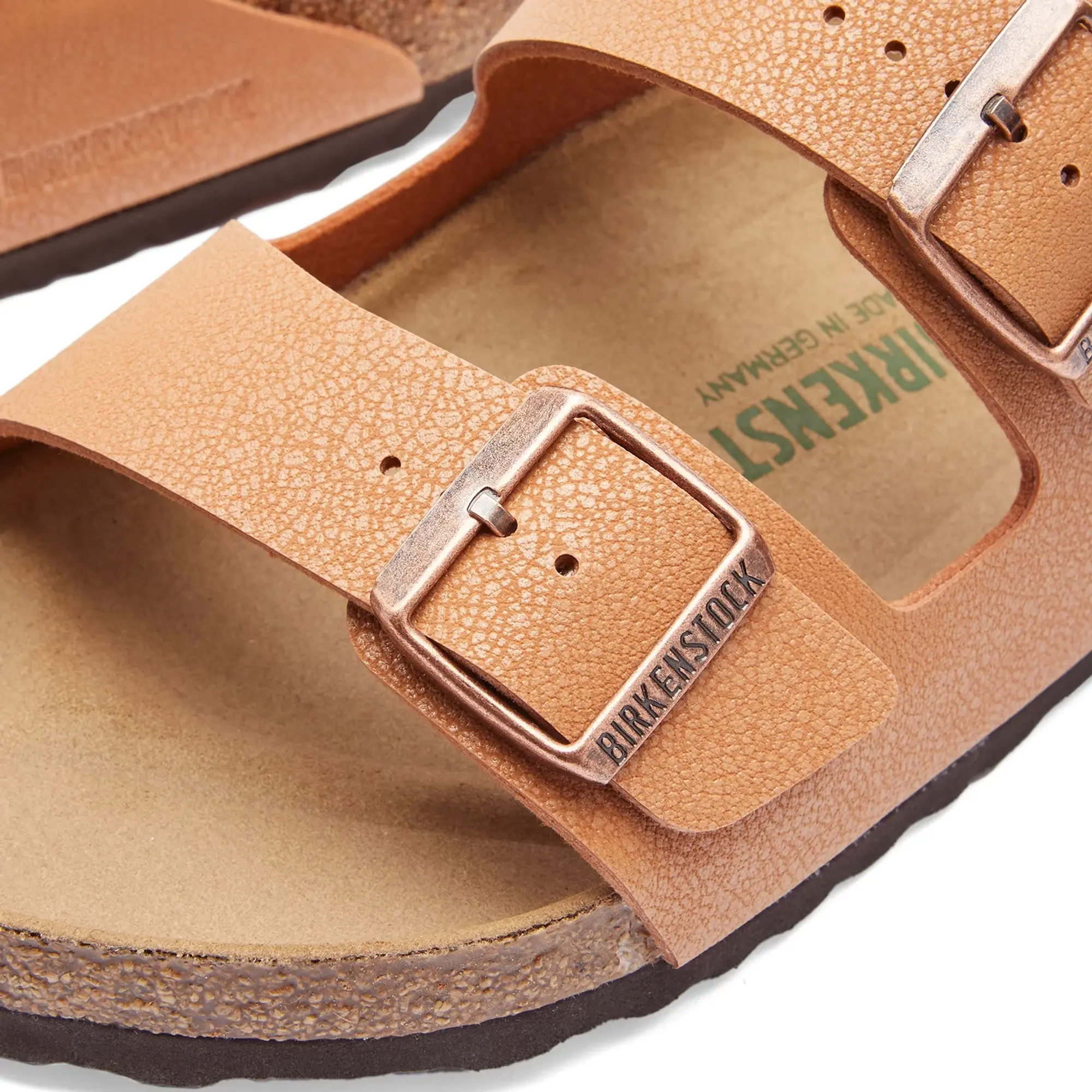 Birkenstock Arizona Vegan Pecan Earthy Vegan
