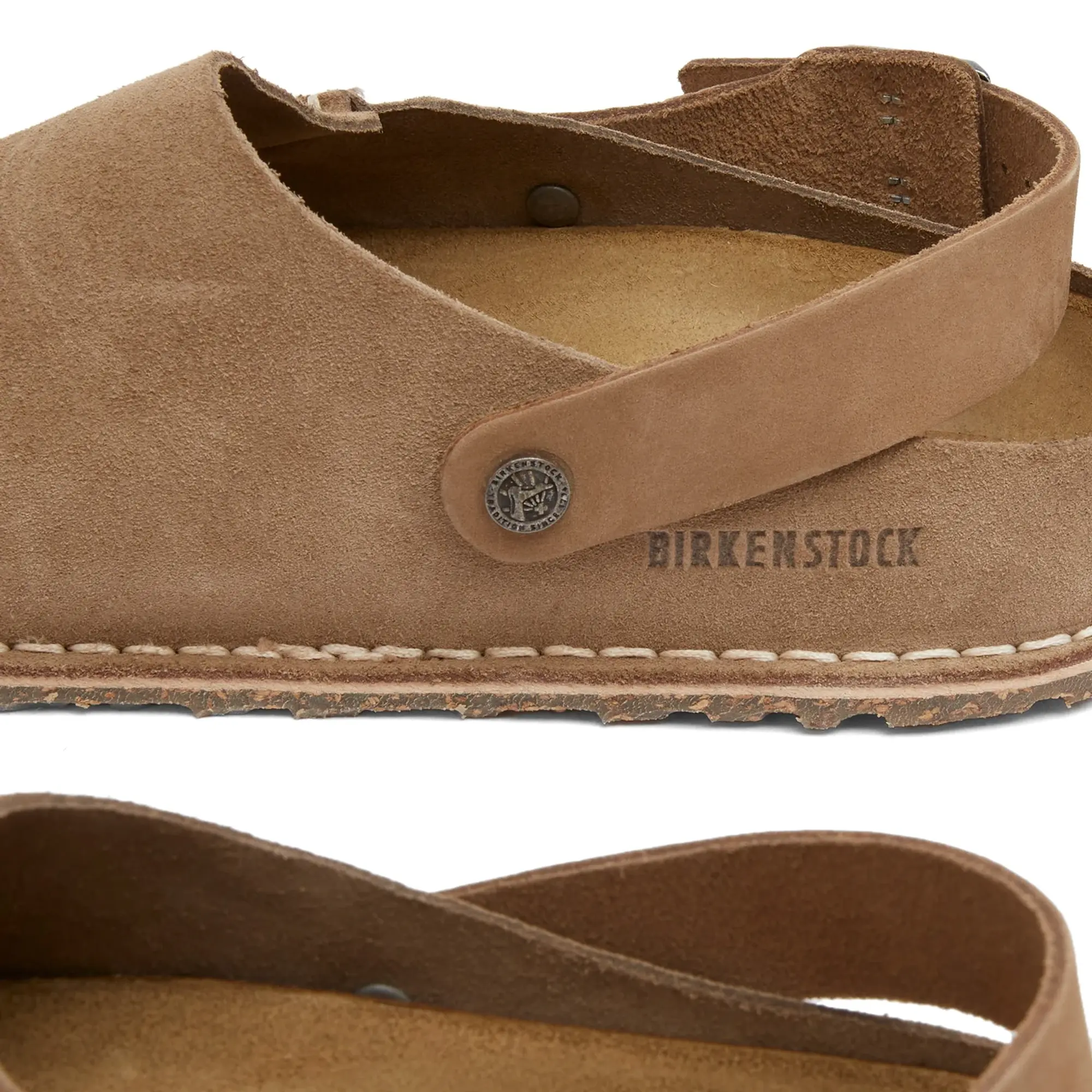 Birkenstock Lutry Premium Grey Taupe Suede