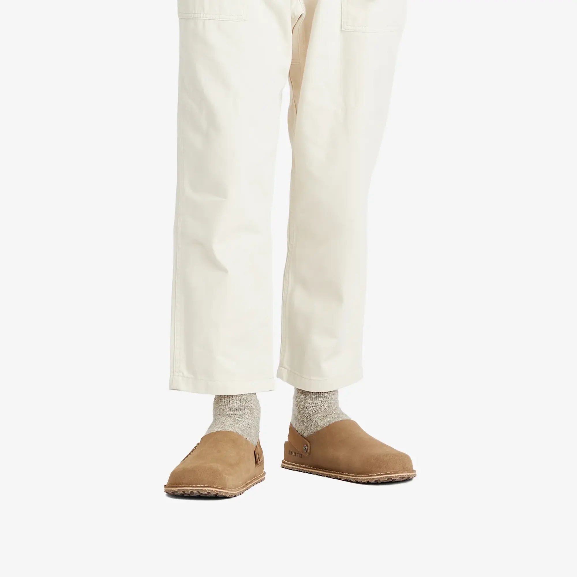 Birkenstock Lutry Premium Grey Taupe Suede