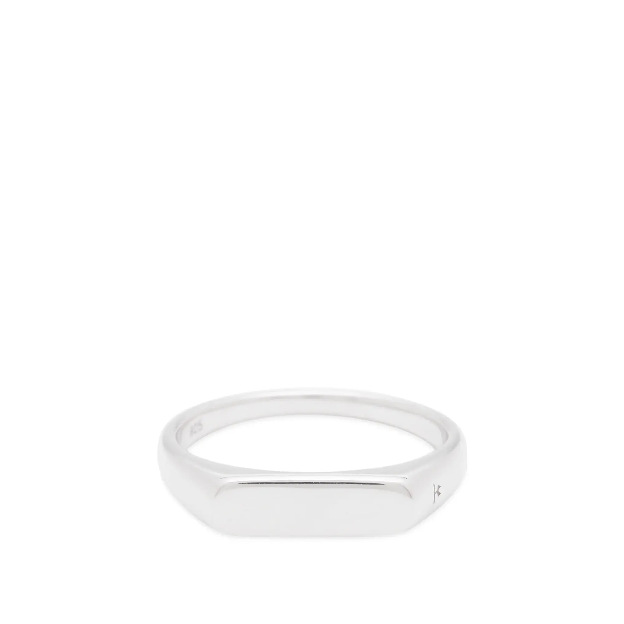 Tom Wood Men's Knut Ring M 925 Sterling Silver