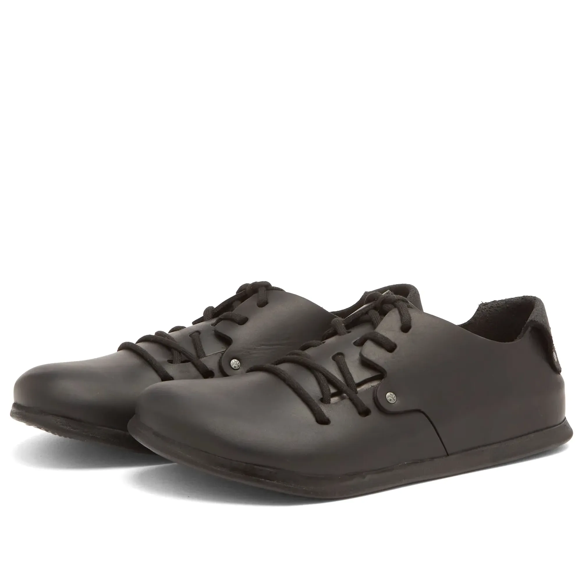 Birkenstock Montana Black Oiled Leather | 199261 | FOOTY.COM