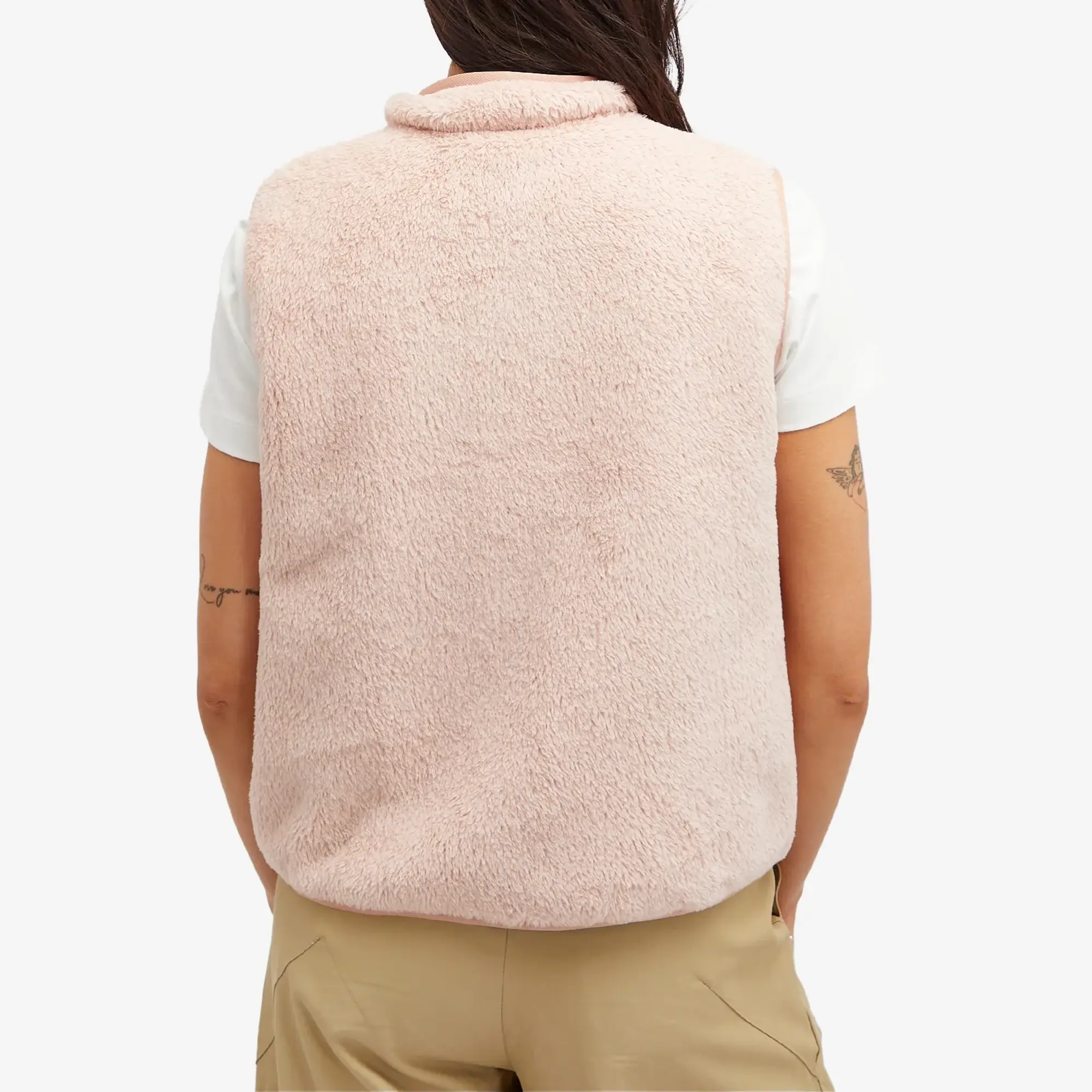 Moncler Grenoble Women's Fleece Vest Pink