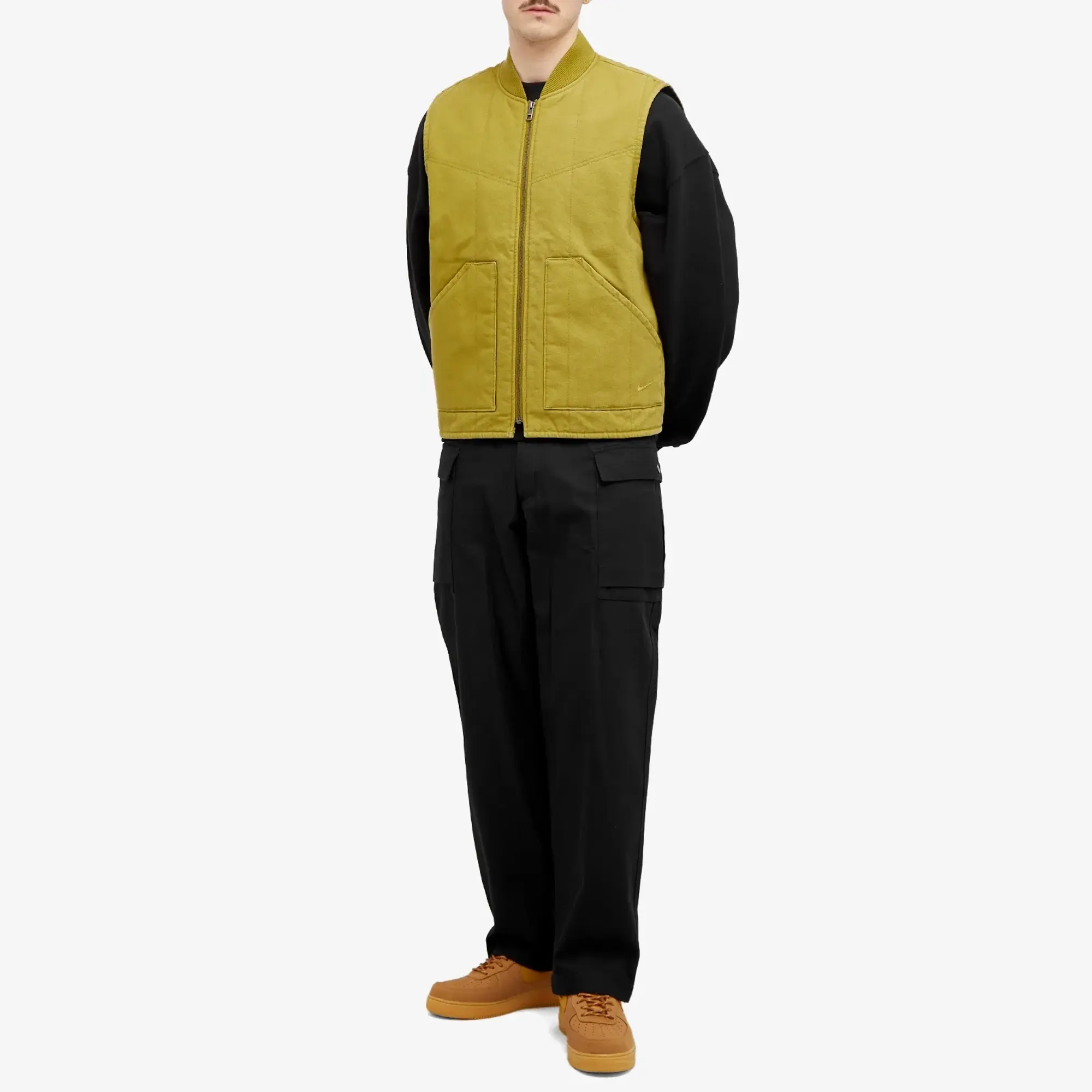 Nike Men's Life Padded Work Vest Pacific Moss