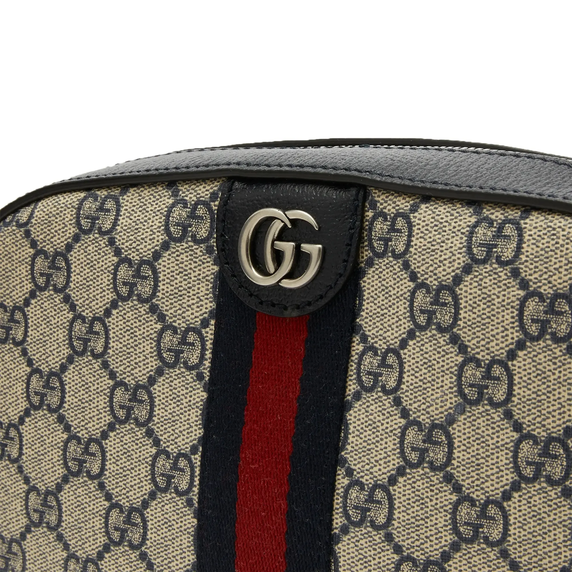 Gucci Men's Ophidia GG Monogram Camera Bag Beige