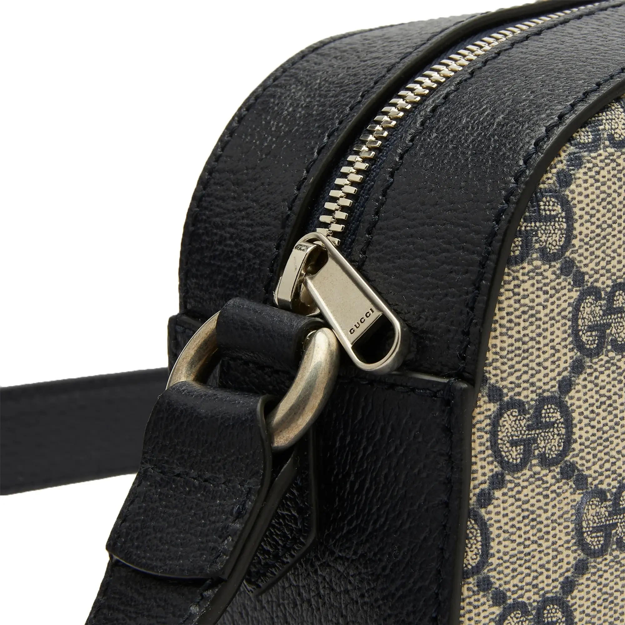 Gucci Men's Ophidia GG Monogram Camera Bag Beige