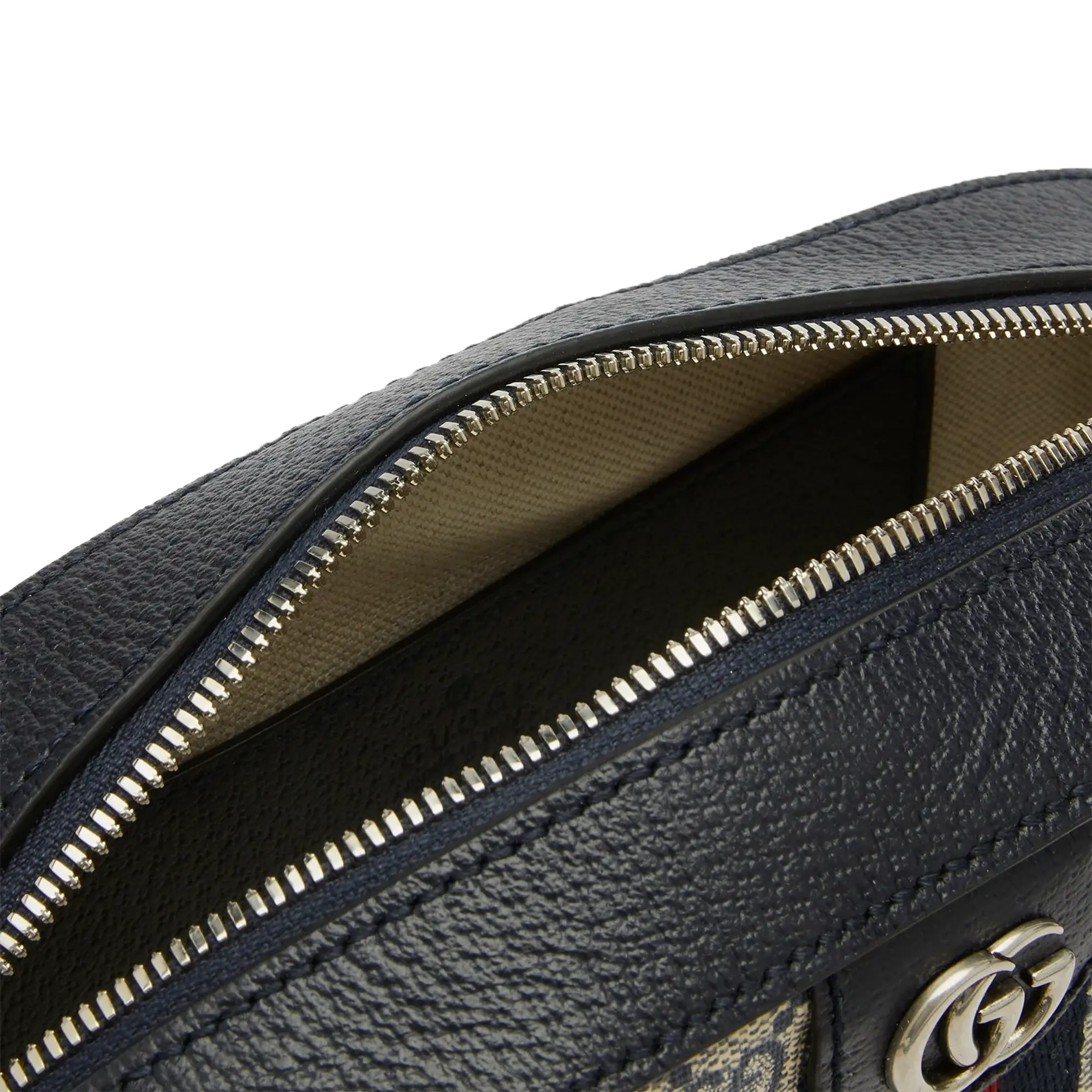Gucci Men's Ophidia GG Monogram Camera Bag Beige