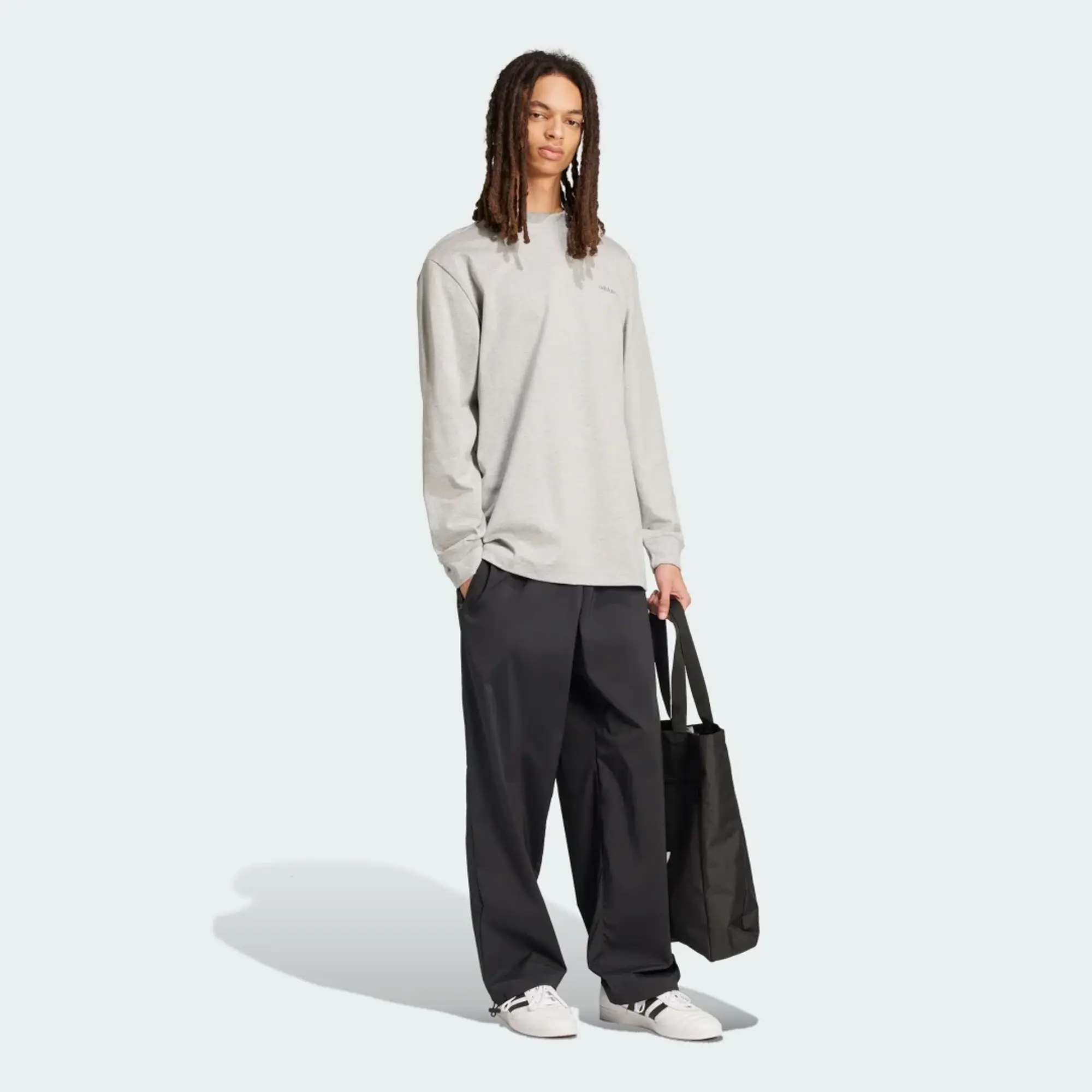 adidas Long Sleeve Mock Neck Long-sleeve Top