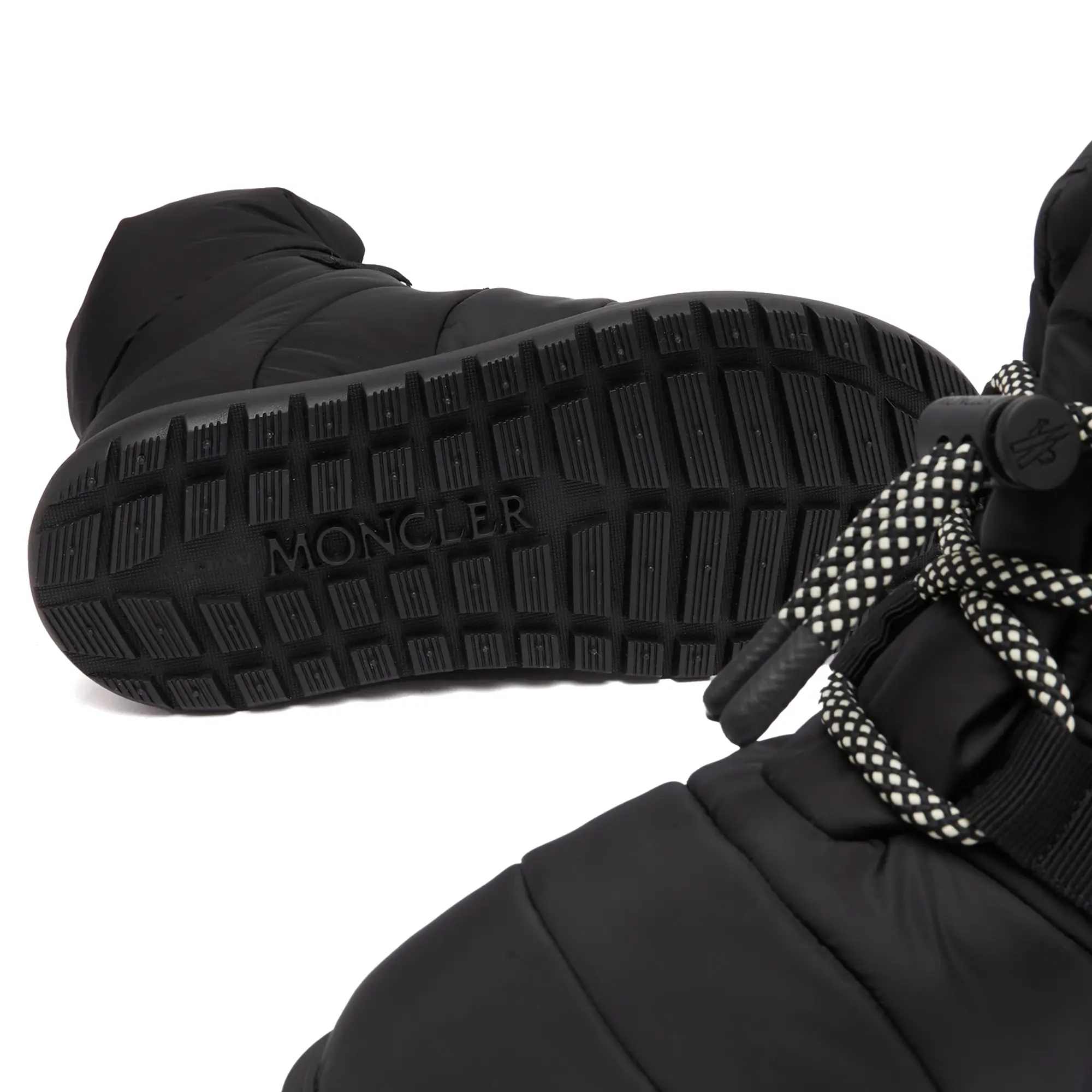 Moncler Women's Gaia Pull Snow Boots Black