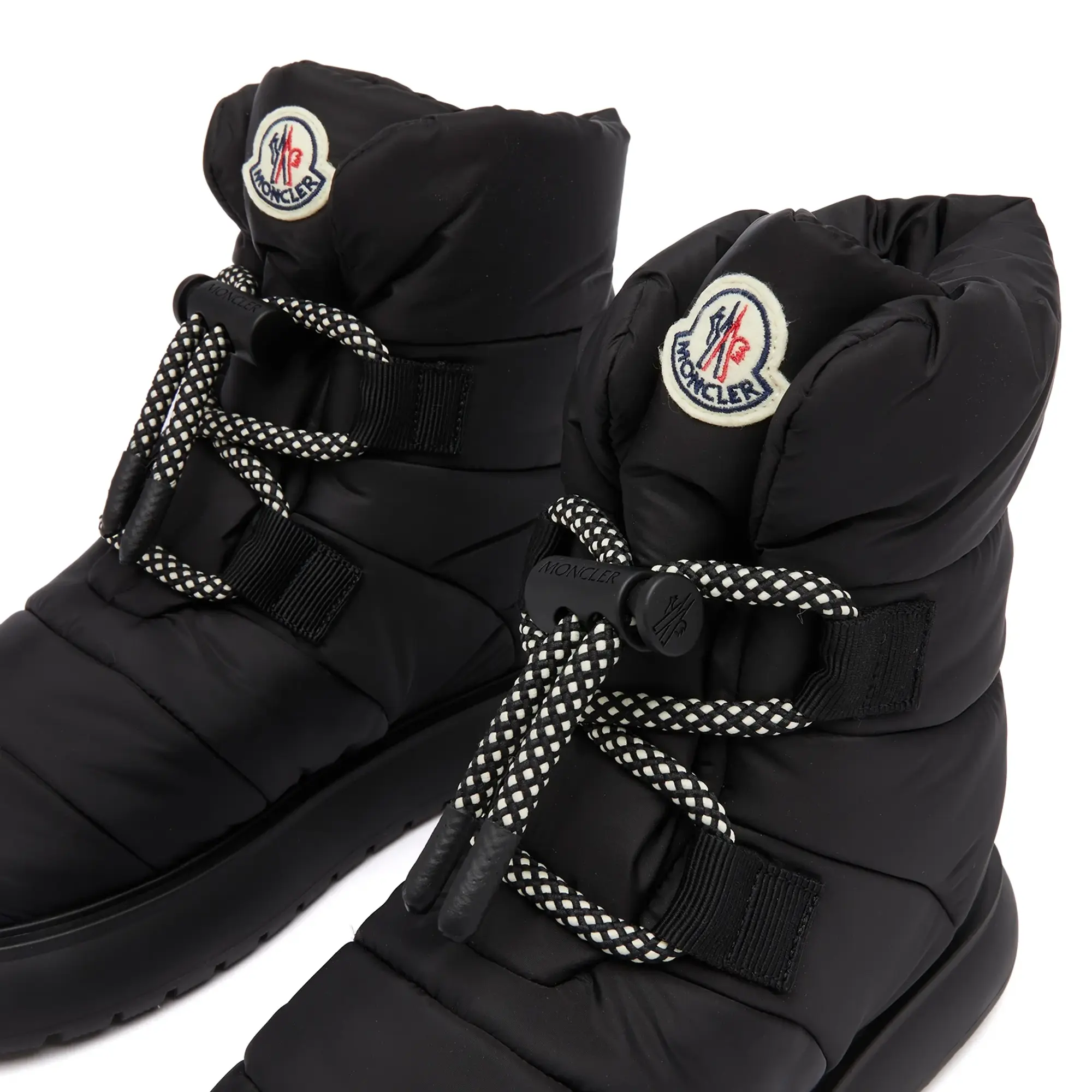 Moncler Women's Gaia Pull Snow Boots Black