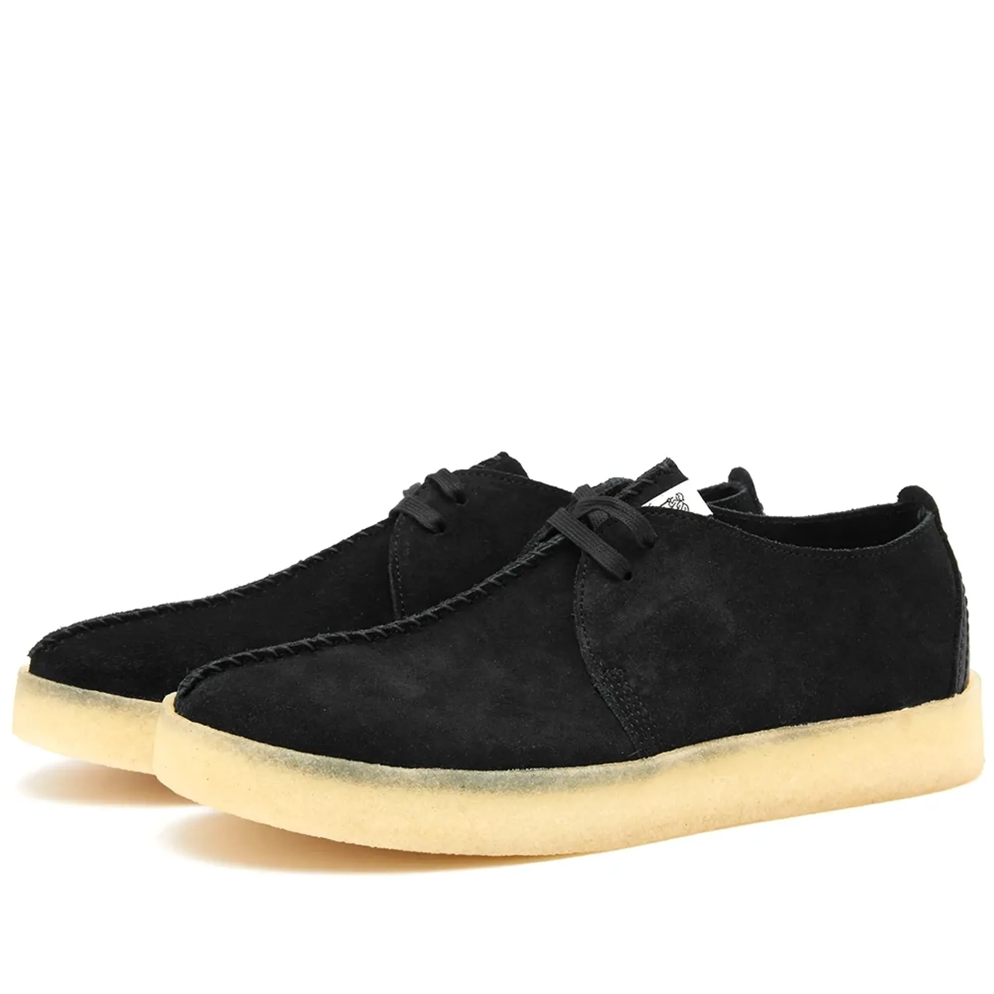 Clarks Trek Cup Black Suede | 26165826 | FOOTY.COM