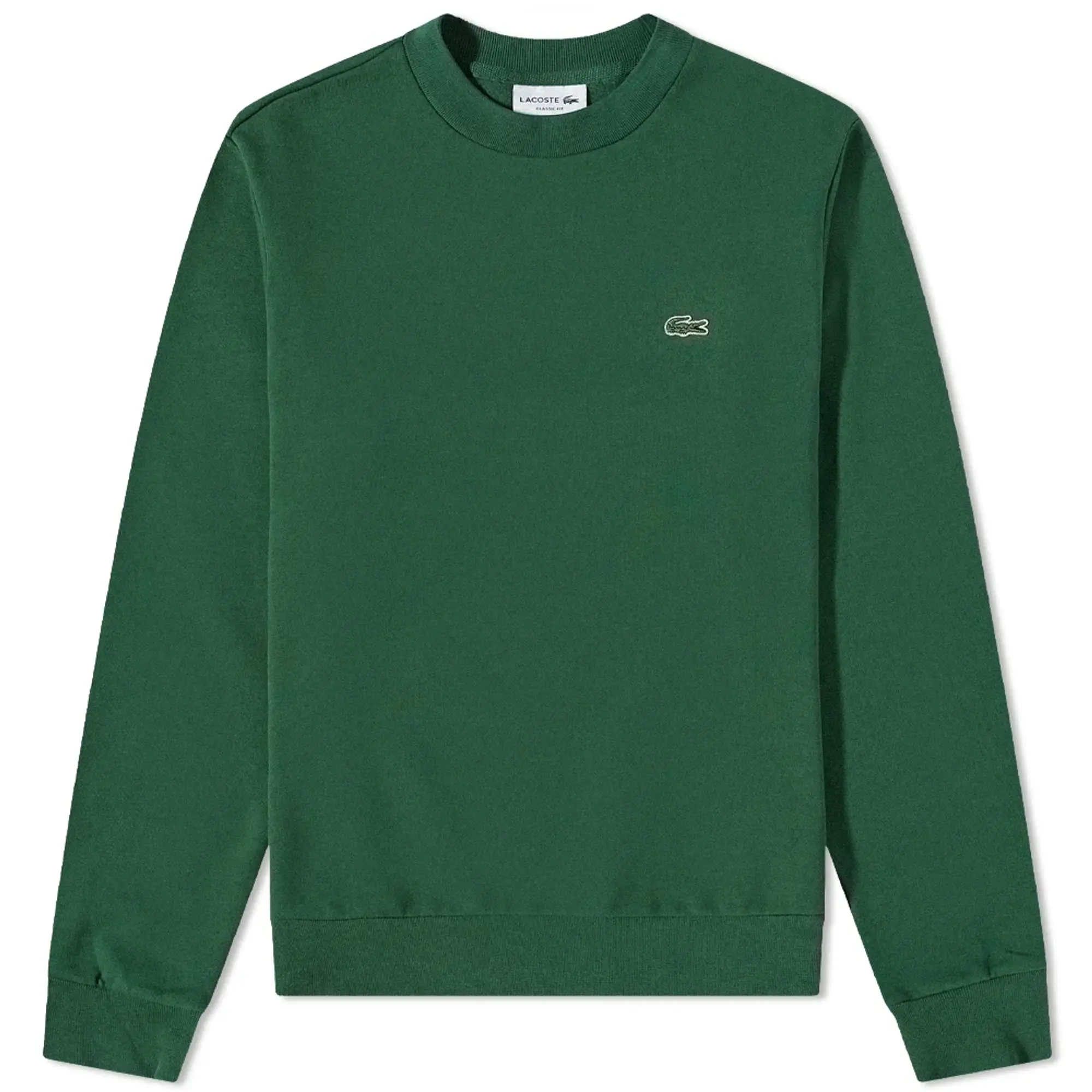 Lacoste Men's Classic Crew Sweat Green
