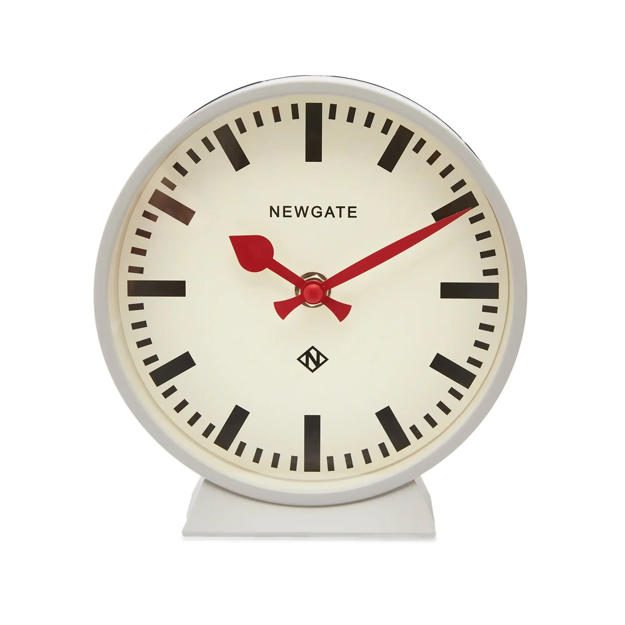Newgate Clocks M Mantel Railway Clock Grey