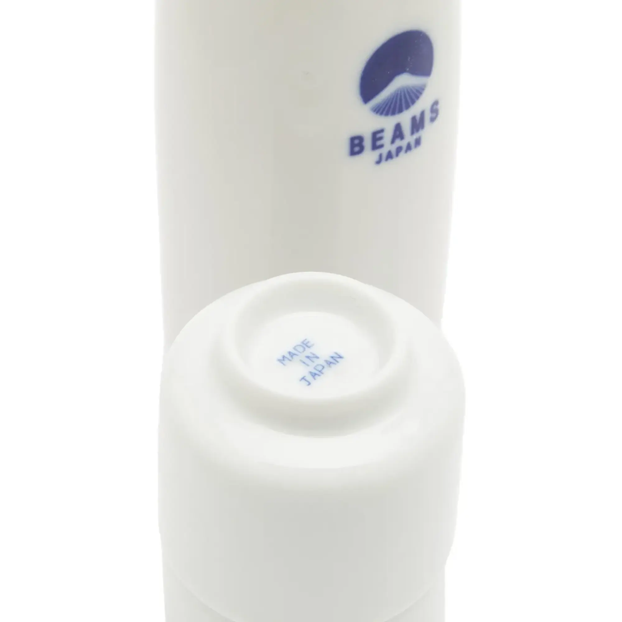 BEAMS JAPAN Sake Bottle & Cup Set White