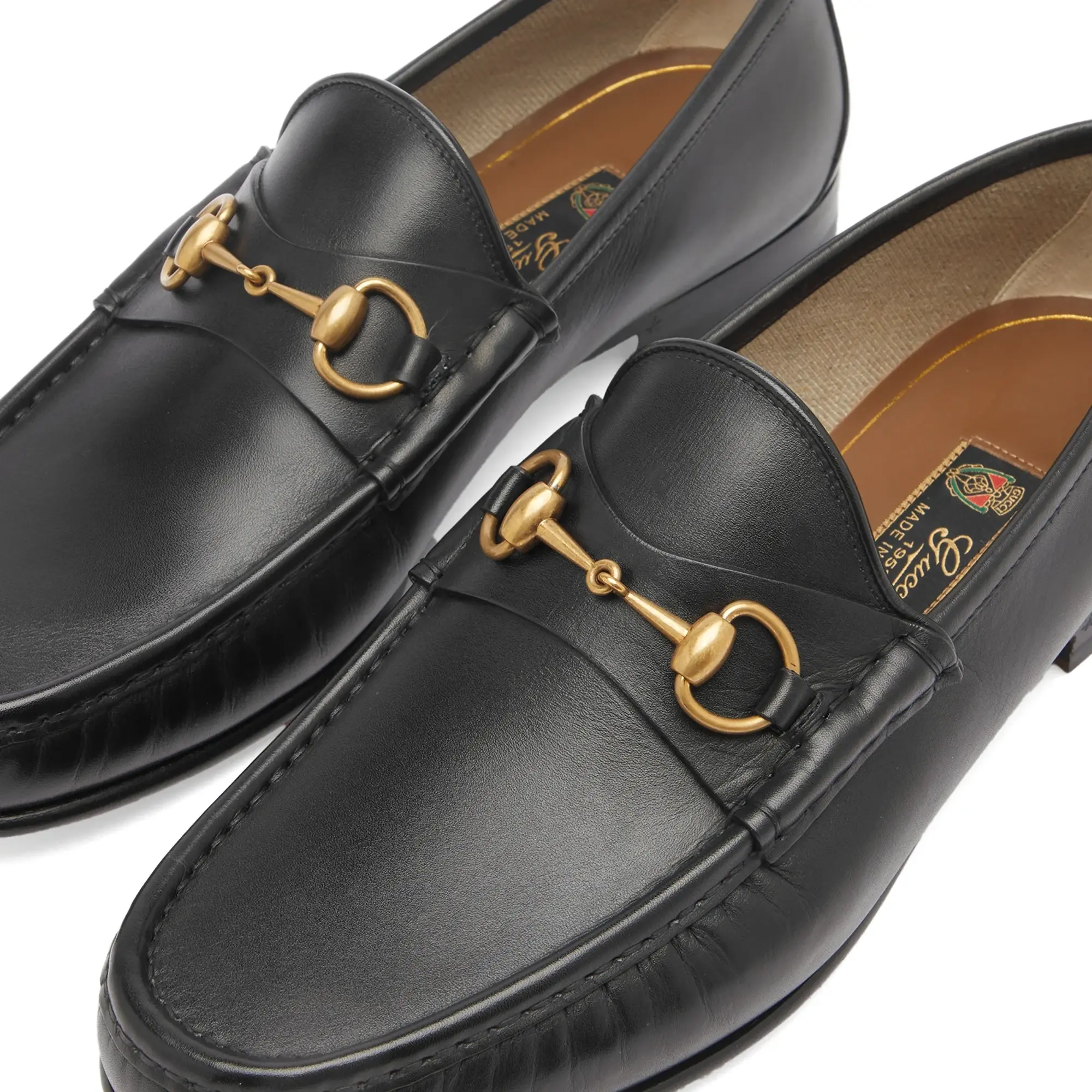 Gucci Men's Roos Classic Horse Bit Loafer Black