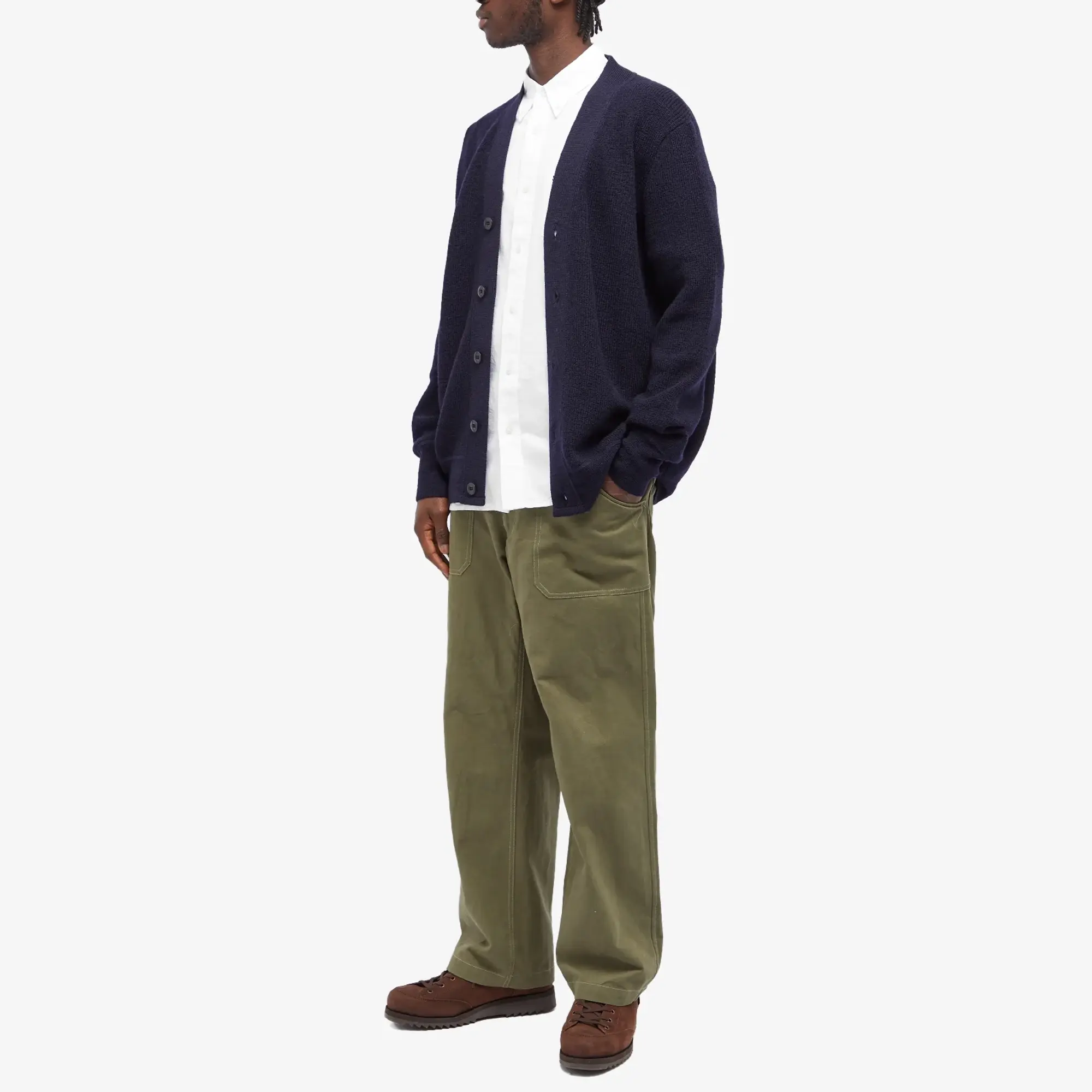 Fred Perry Men's Oxford Shirt White