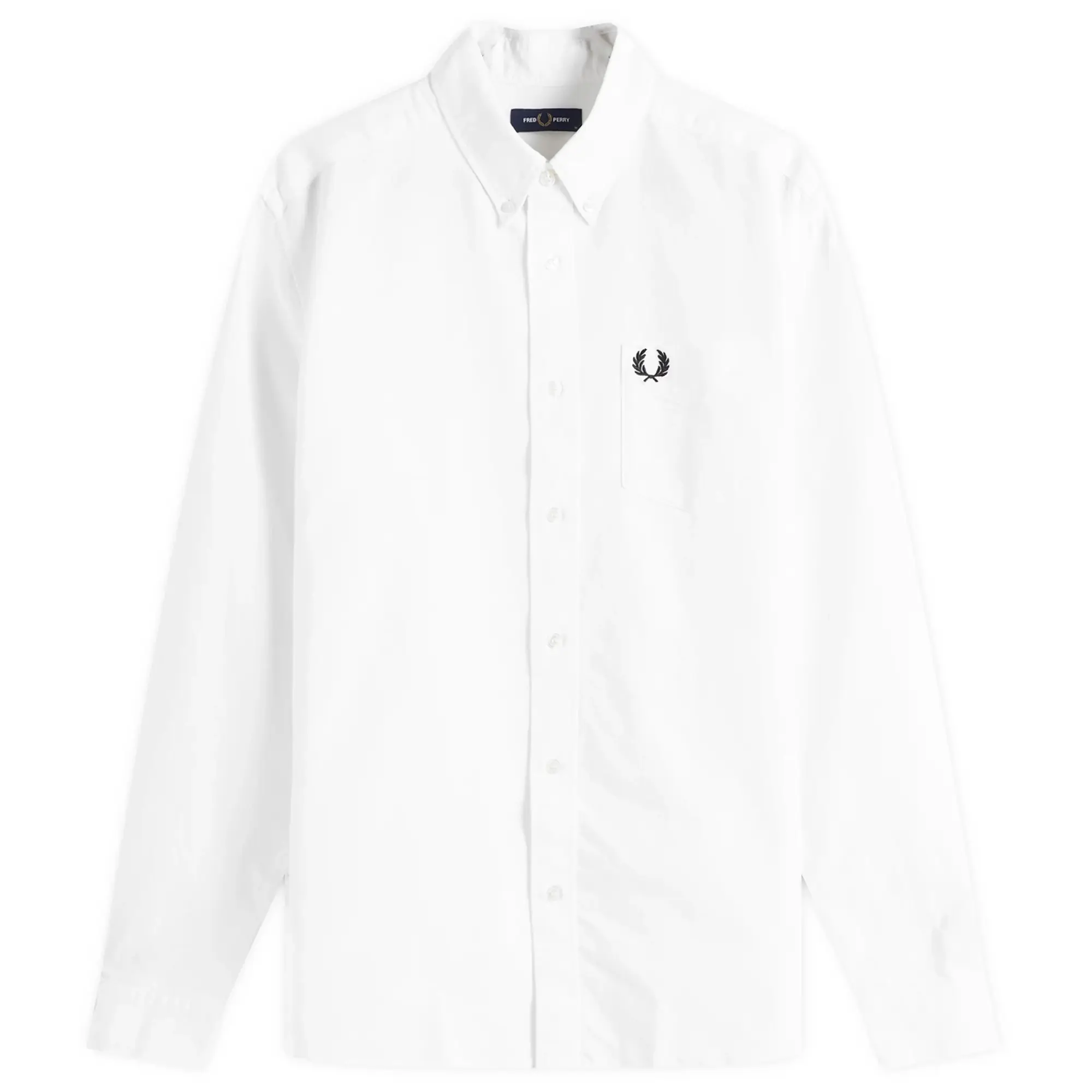 Fred Perry Men's Oxford Shirt White