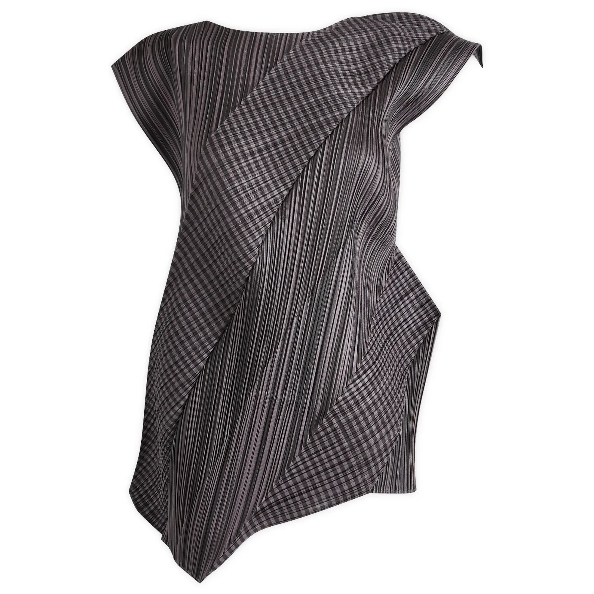 Pleats Please Issey Miyake Women's Top Grey | PP48JG442-12 | FOOTY.COM