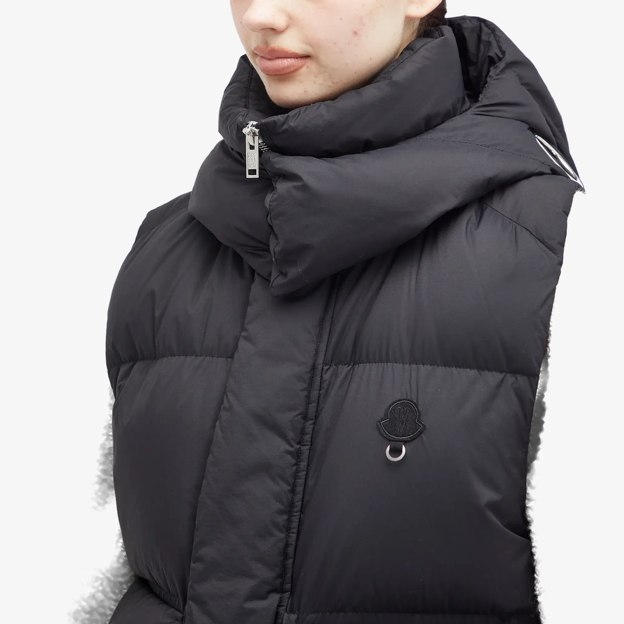 Moncler Women's Genius x Willow Smith Sabela Vest Black