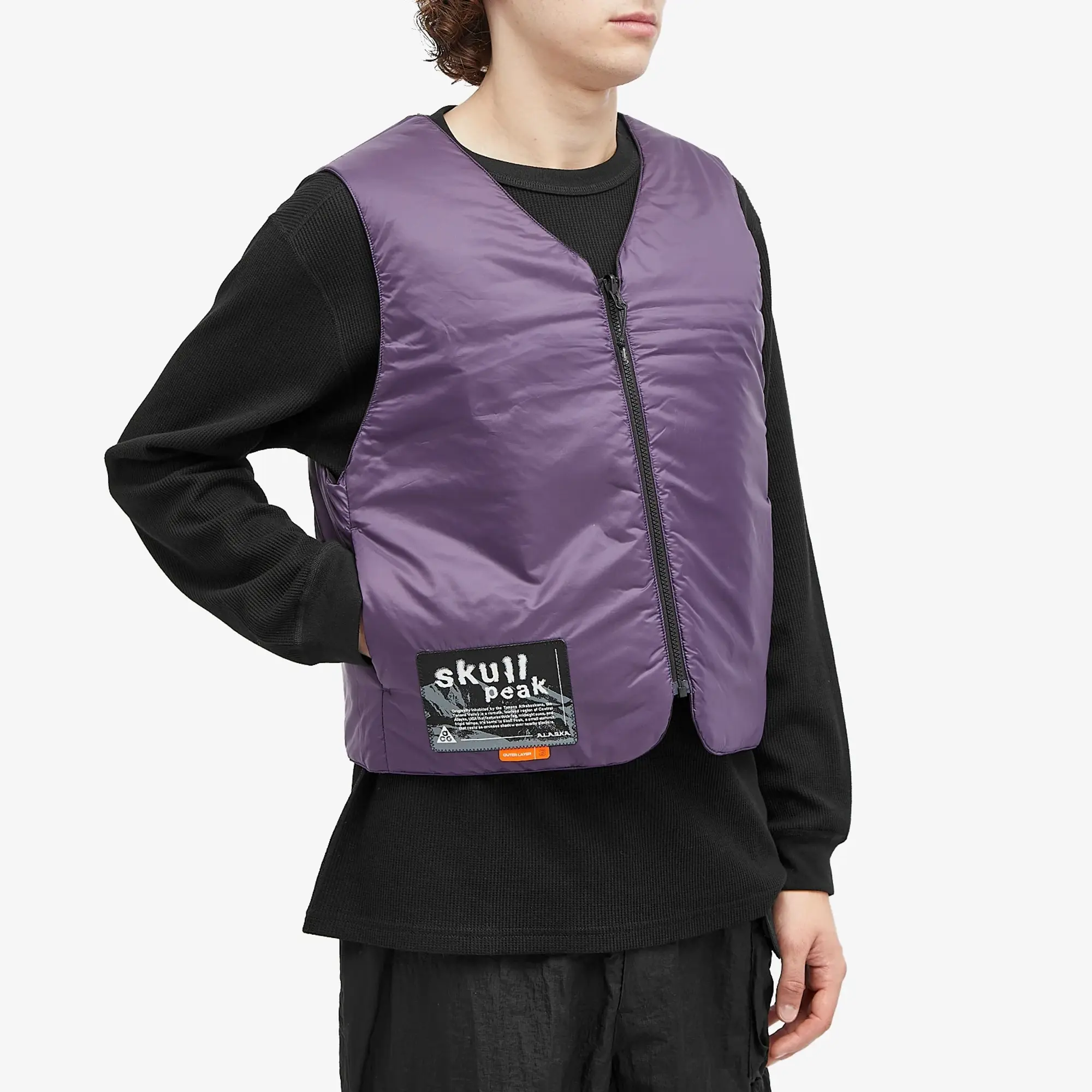 Nike Men's ACG Primaloft Reversible Vest Black/Dark Raisin/Summit White