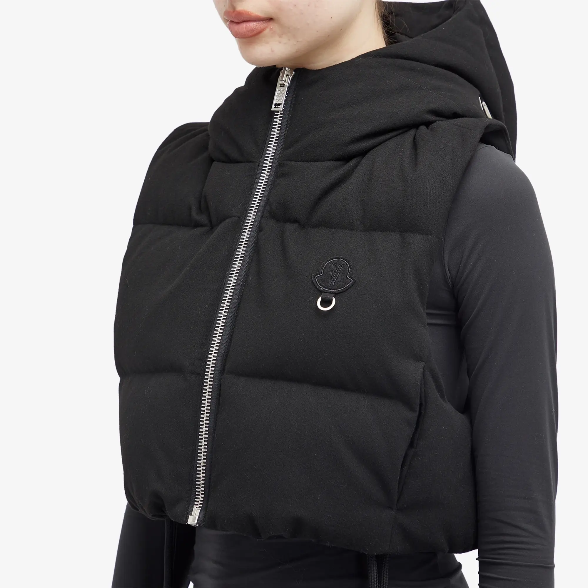 Moncler Women's Genius x Willow Smith Alexi Vest Black