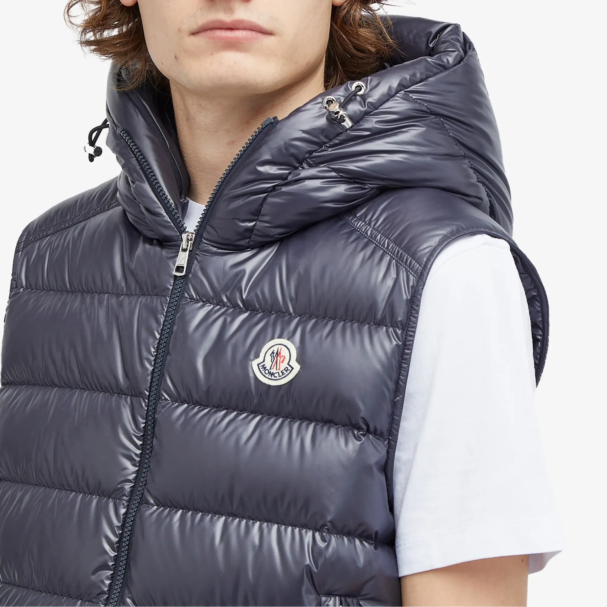 Moncler Men's Barant Vest Navy