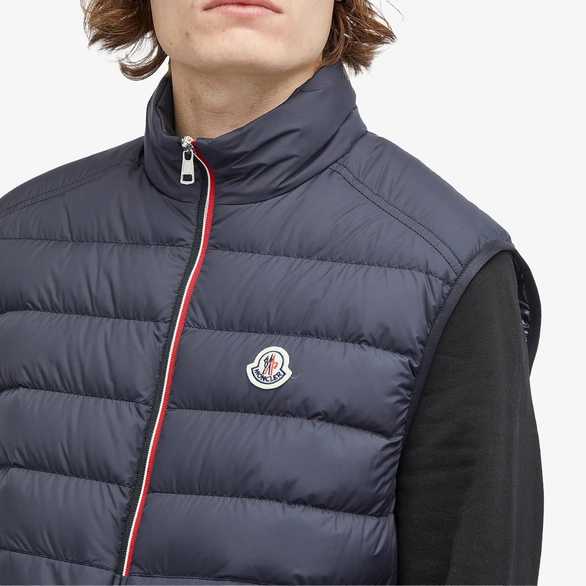 Moncler Men's Rabuons Vest Navy