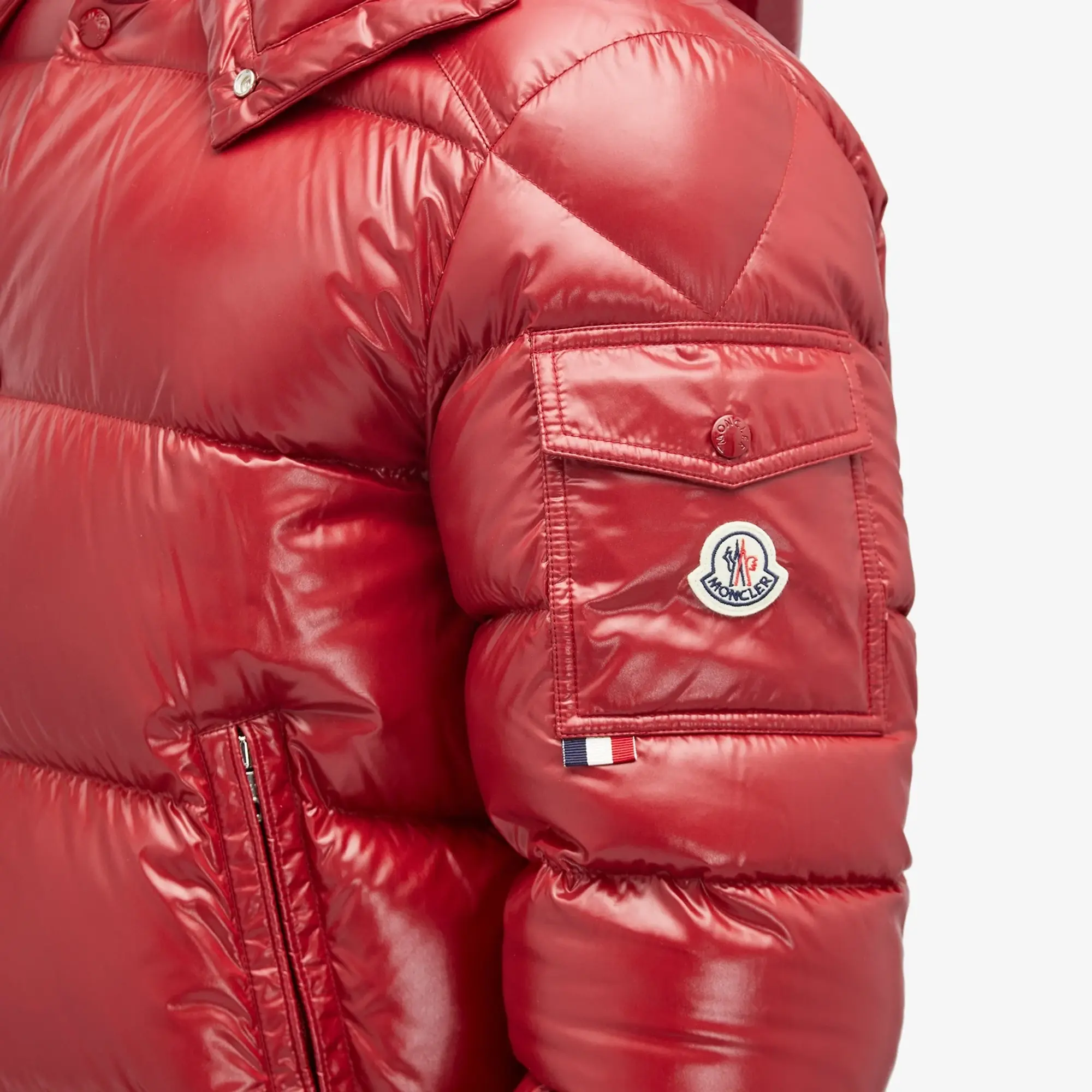 Moncler Men's Maljasset Bomber Red