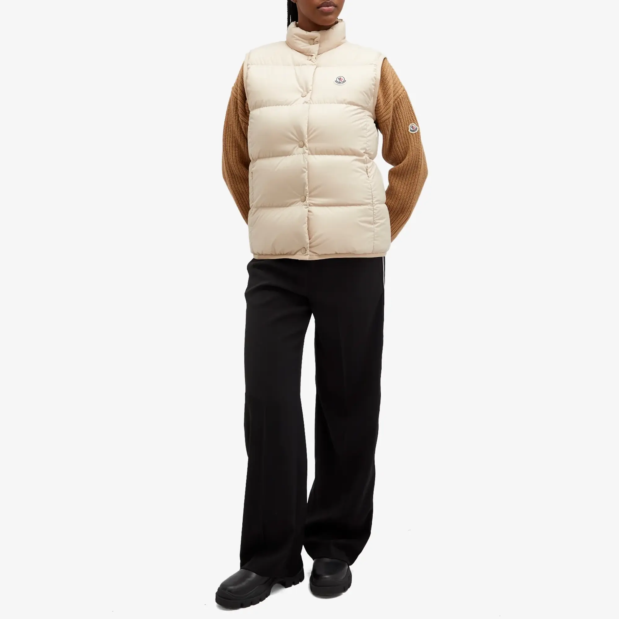 Moncler Women's Badia Vest Beige