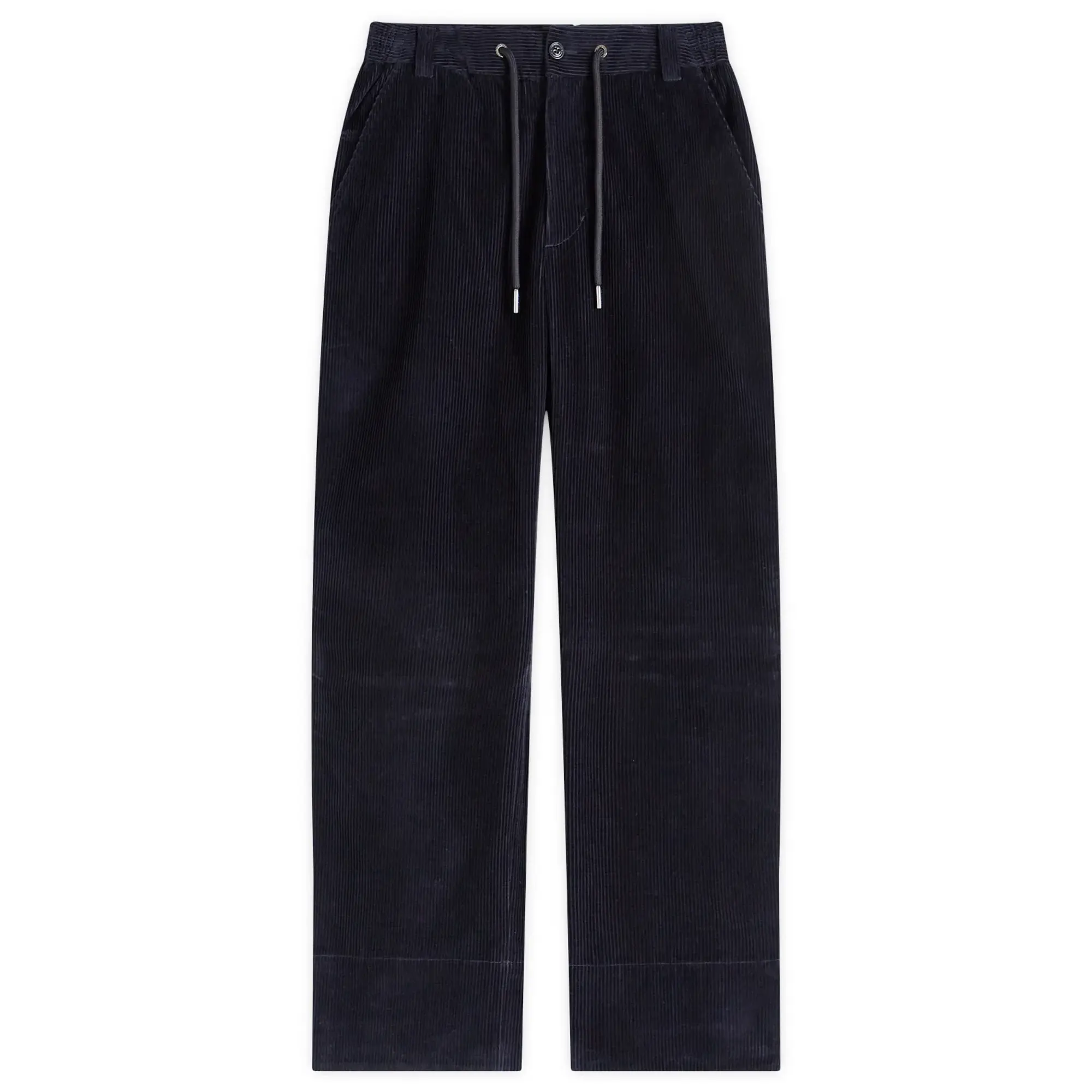 Moncler Men's Cord Drawstring Trousers Navy