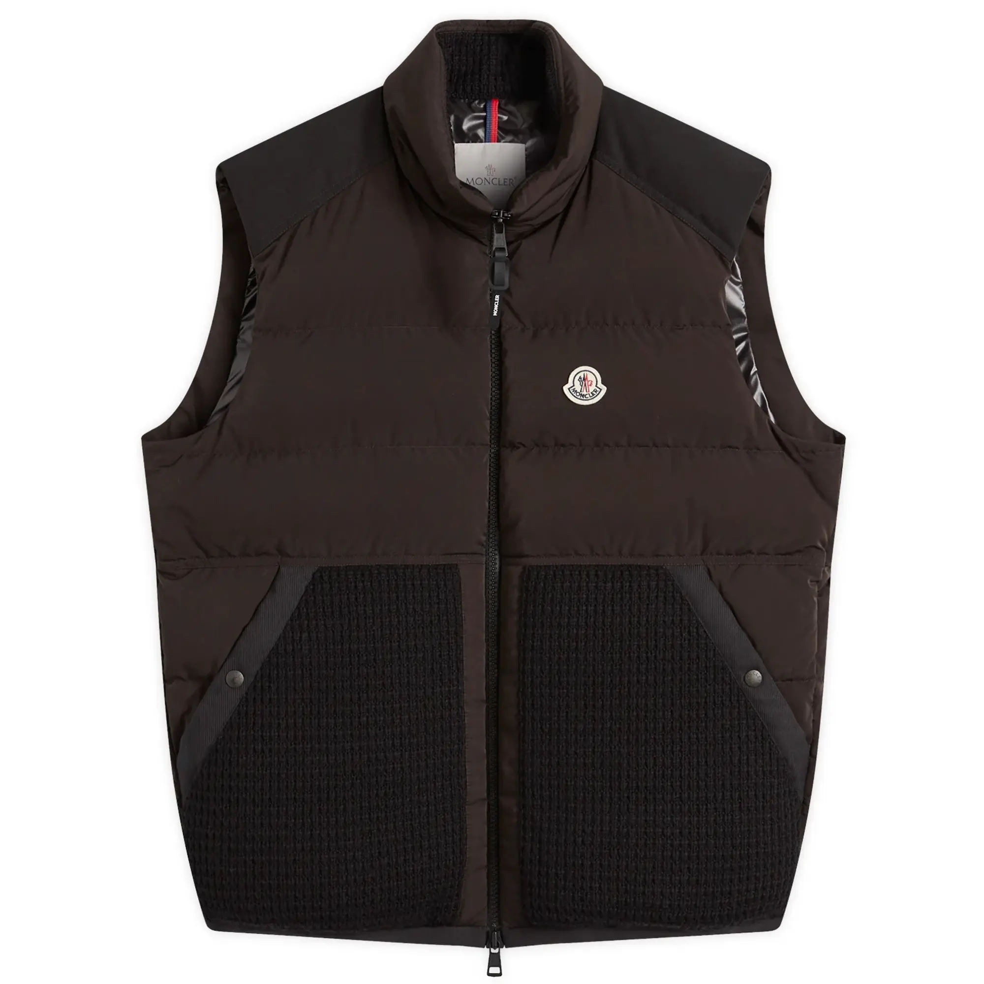 Moncler Men's Larci Rip Stop Vest Black