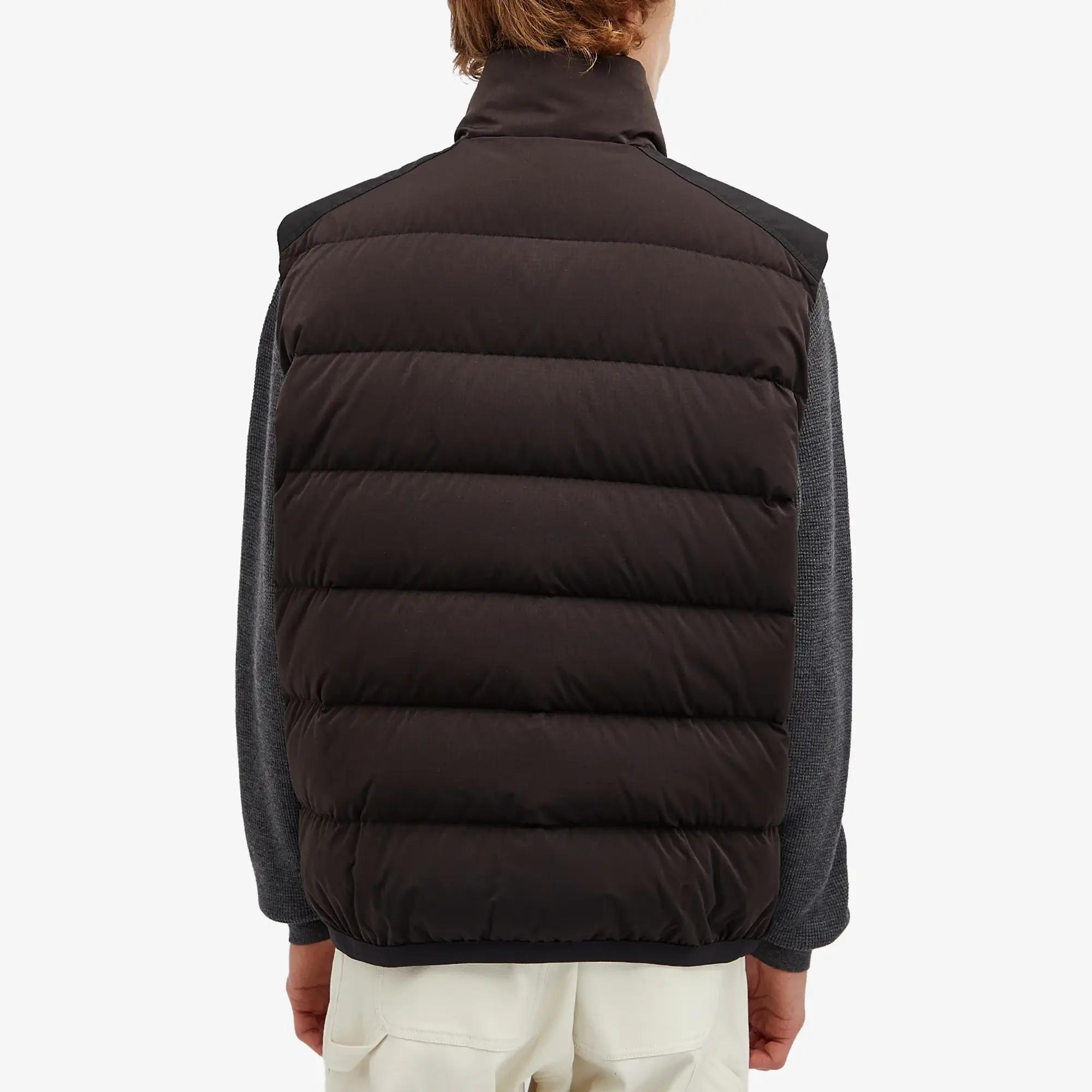 Moncler Men's Larci Rip Stop Vest Black