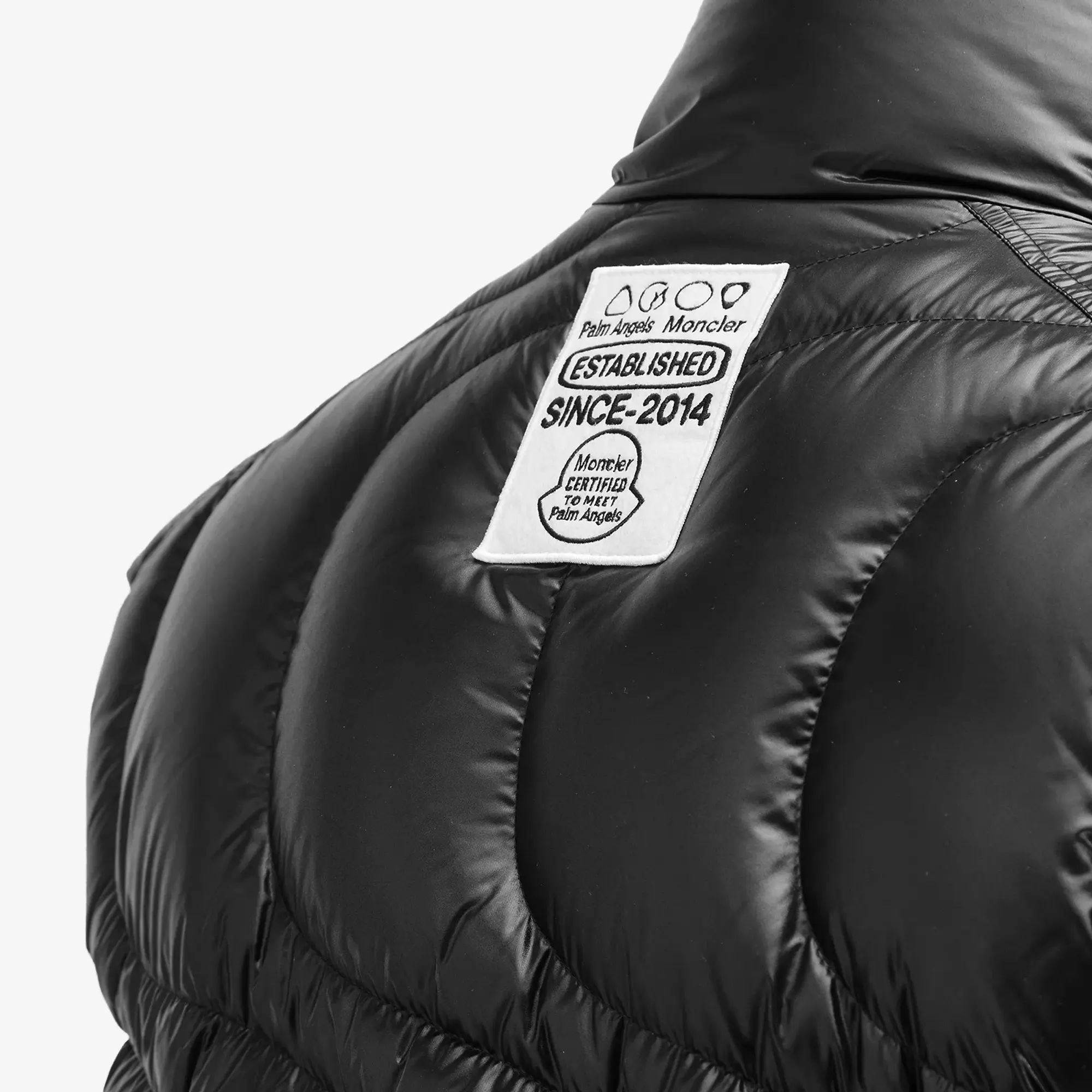 Moncler Men's Genius x Palm Angels Gwenyth Vest Black