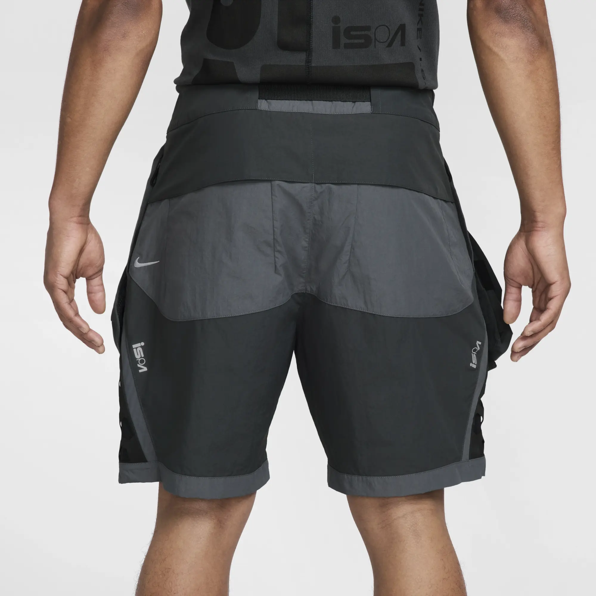 Nike ISPA Shorts - Grey - Nylon/Cotton