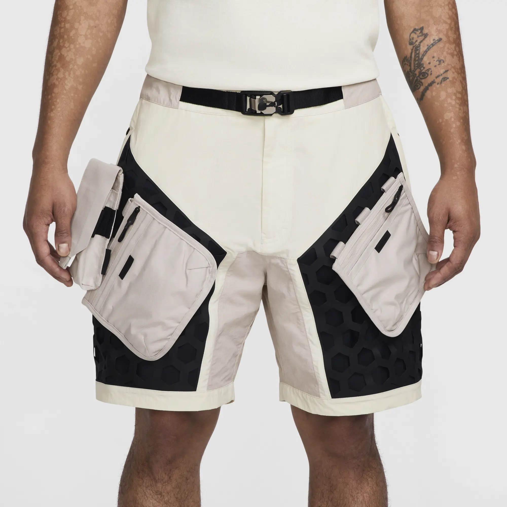 Nike ISPA Shorts - Grey - Nylon/Cotton