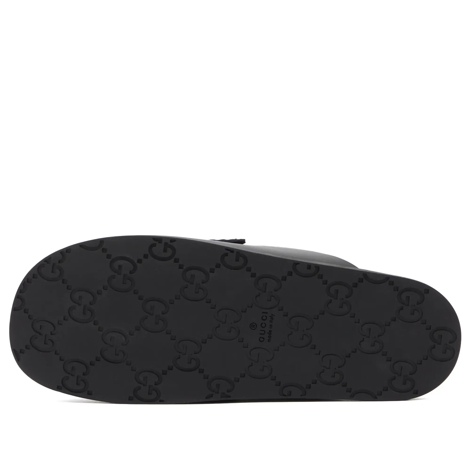 Gucci Men's Rhein Horse Bit Mule Black
