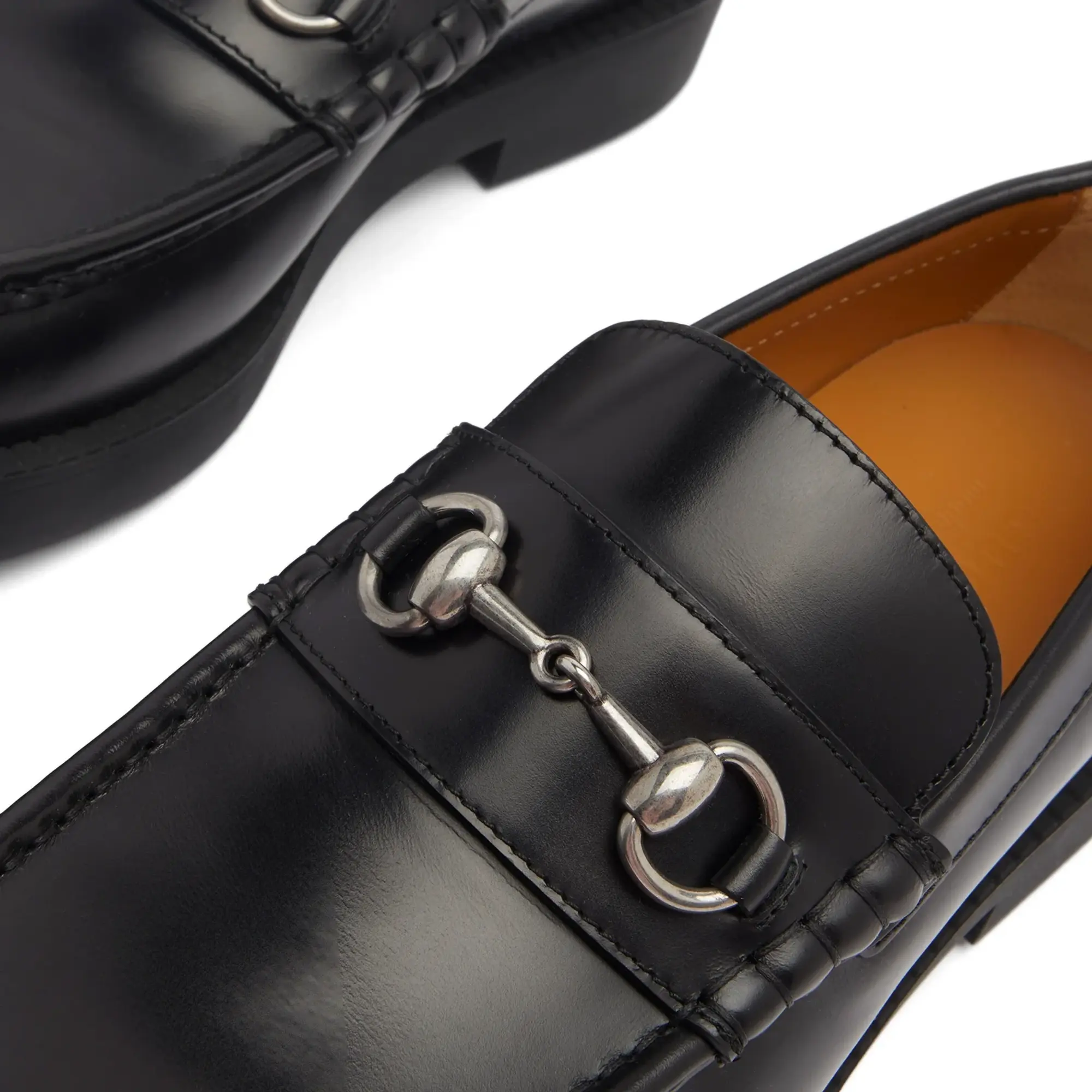 Gucci Men's Taemin Horse Bit Loafer Black