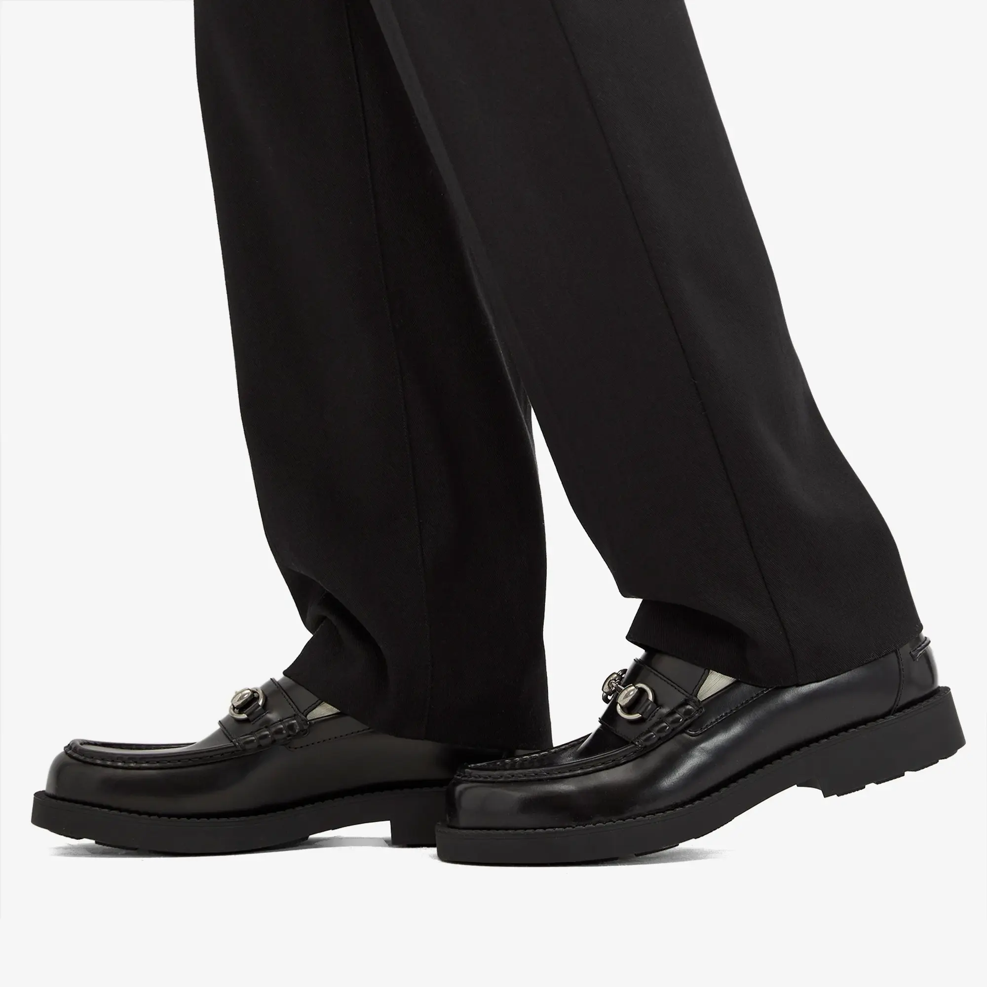 Gucci Men's Taemin Horse Bit Loafer Black